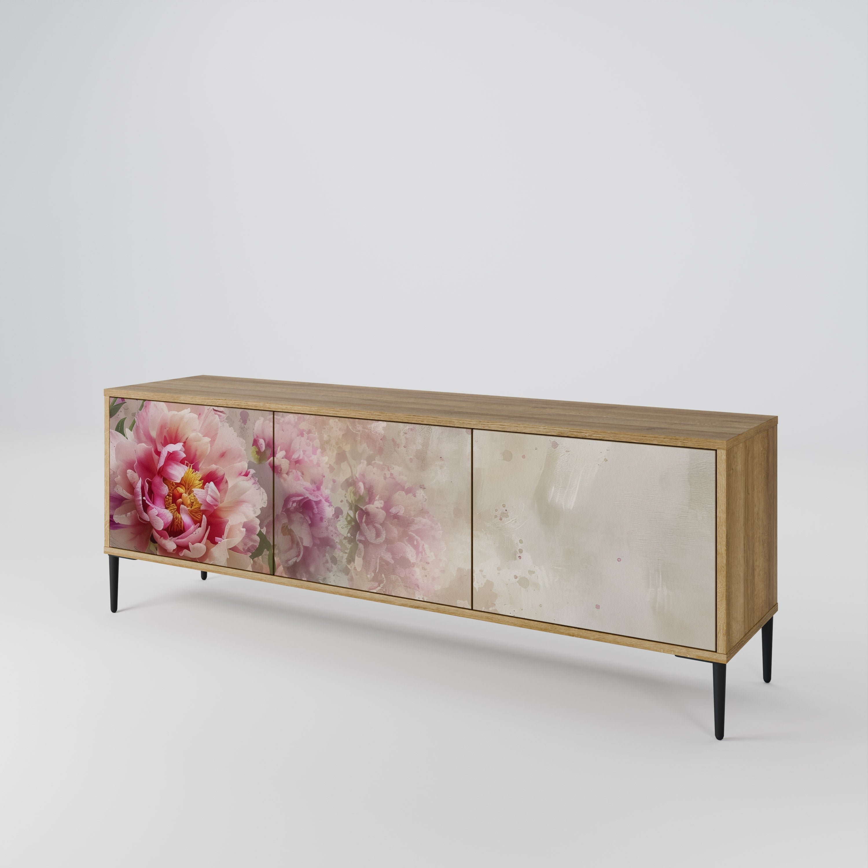 PEONY WHISPER Szafka RTV 3-drzwiowa
