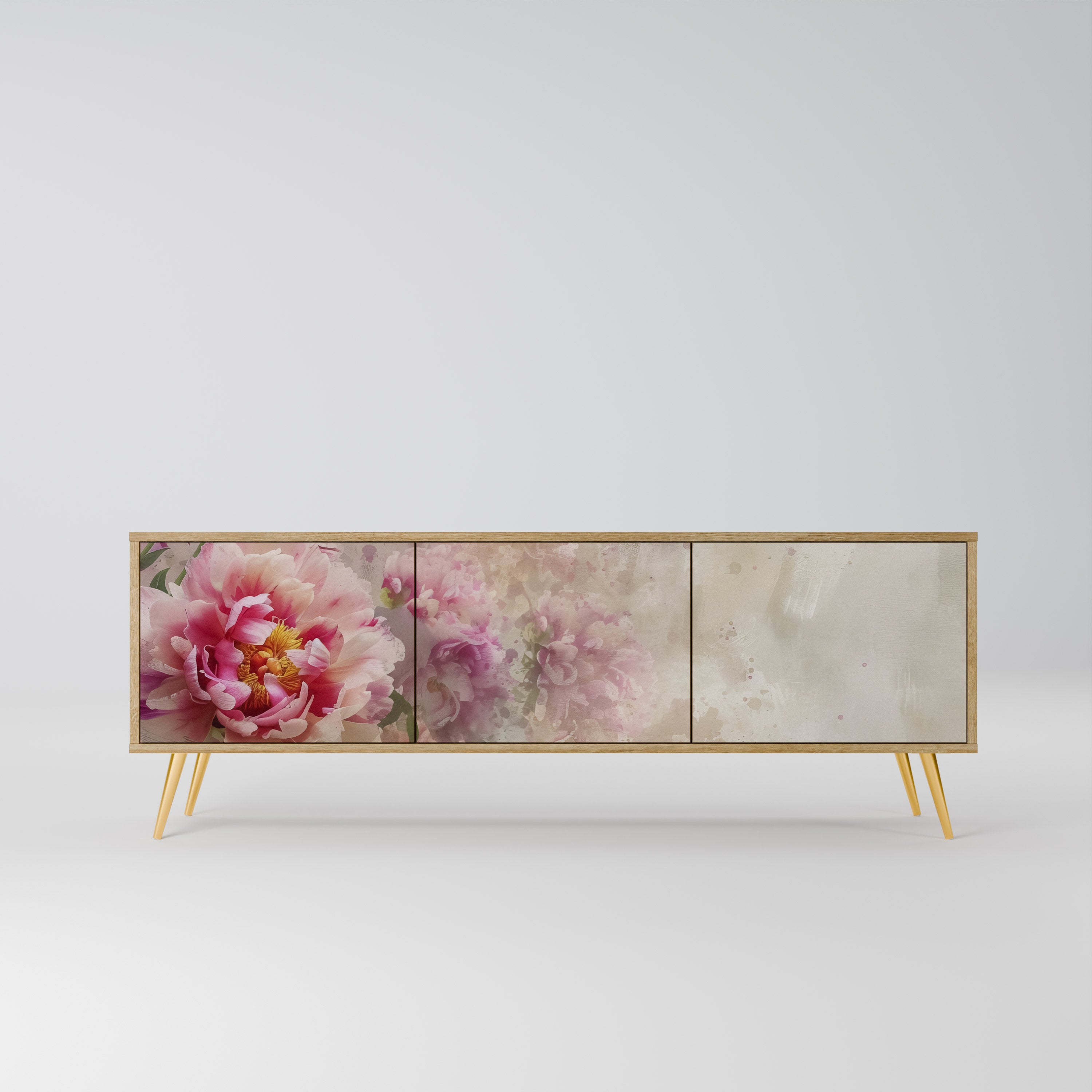 PEONY WHISPER Szafka RTV 3-drzwiowa