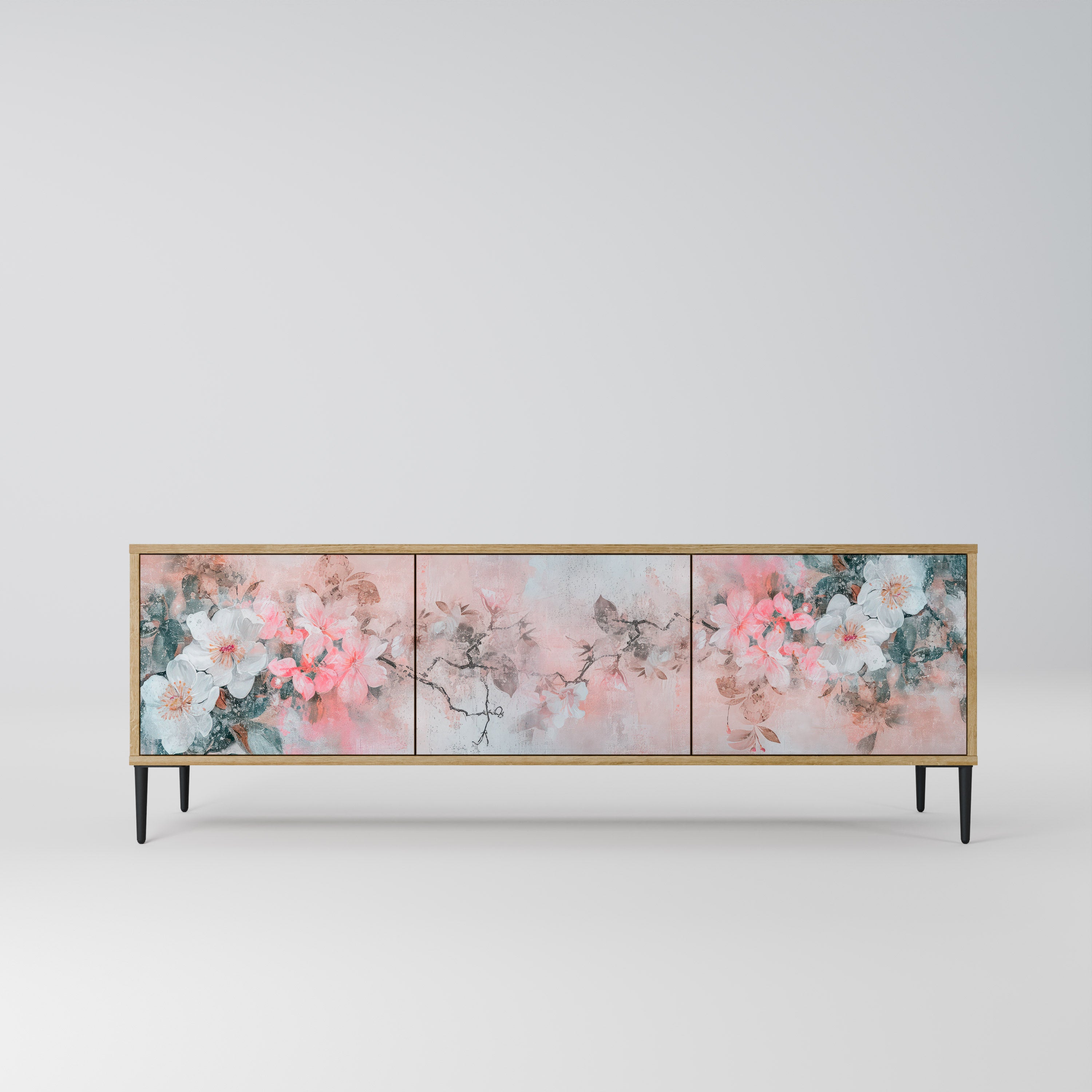 CHERRY BLOSSOM Szafka RTV 3-drzwiowa