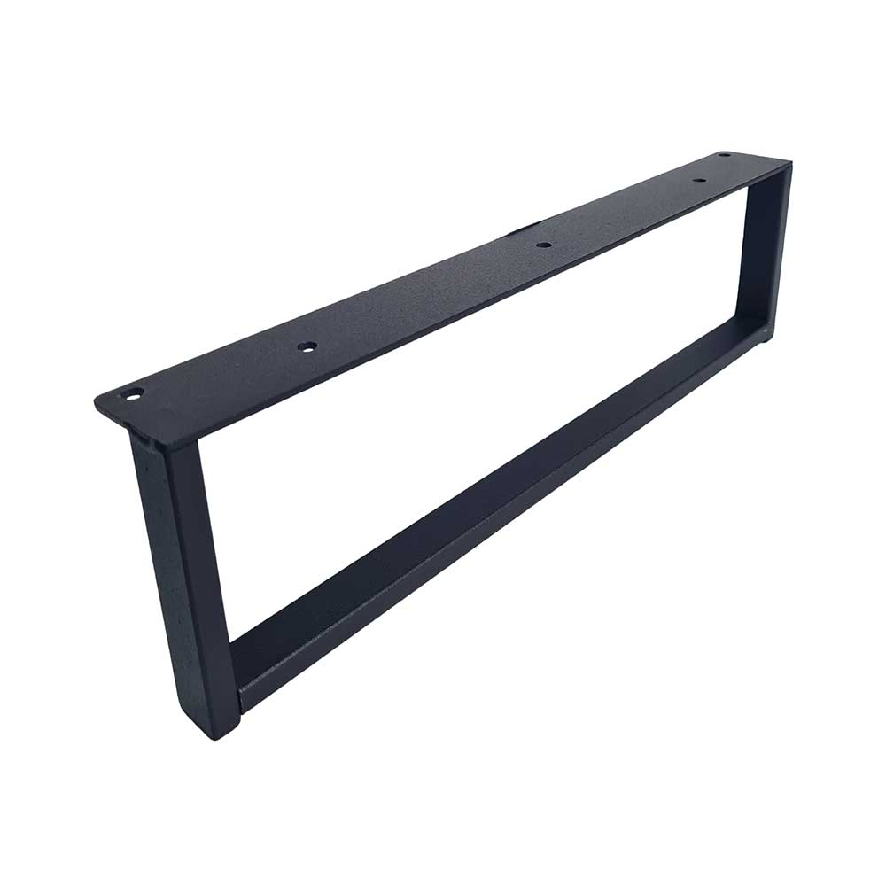 Noga metalowa ramka czarna