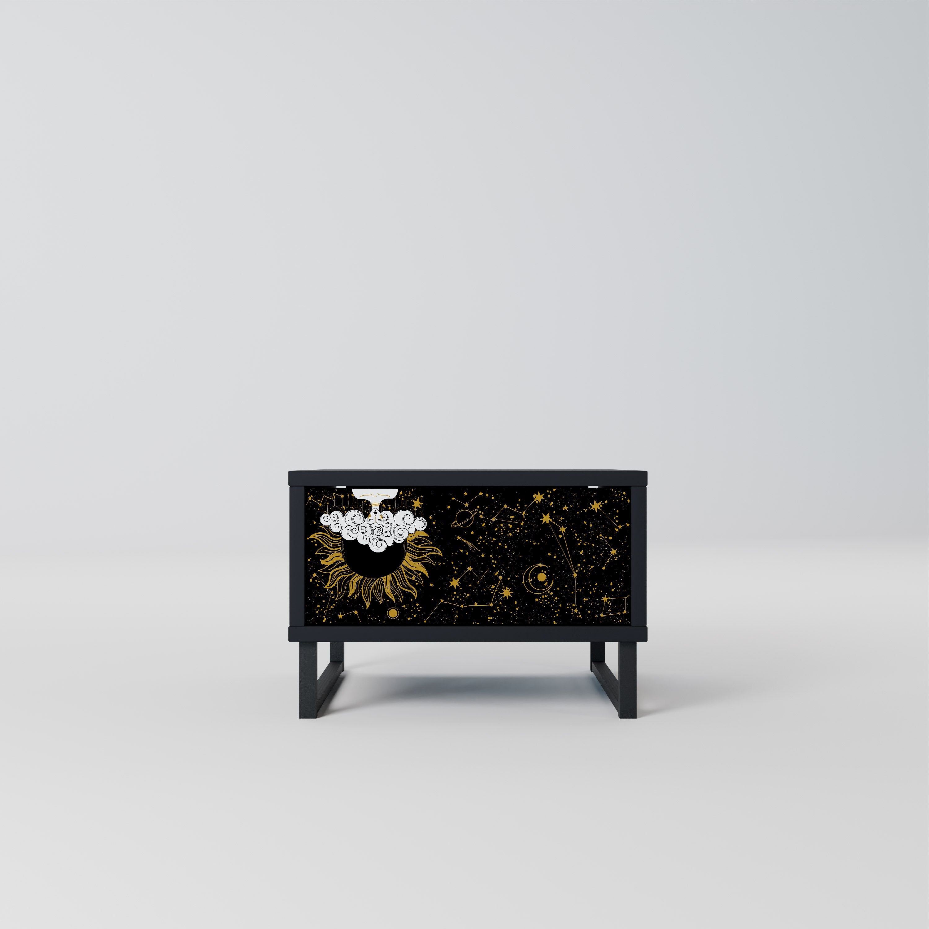 STELLAR CONSTELLATIONS Szafka nocna Czarna