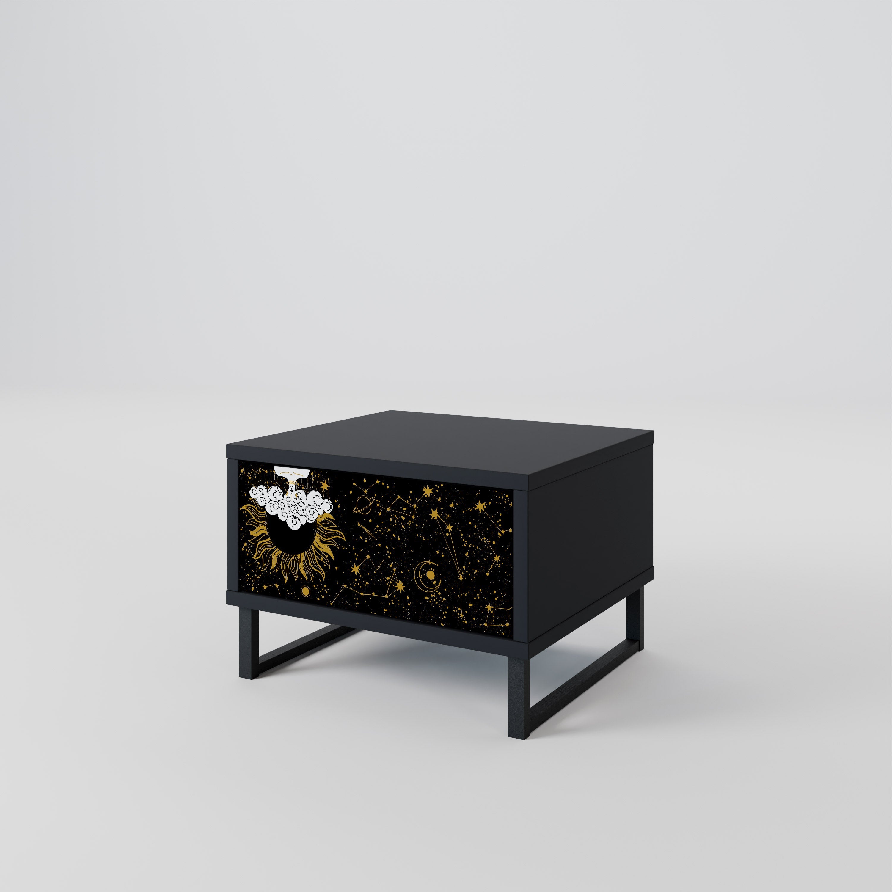 STELLAR CONSTELLATIONS Szafka nocna Czarna