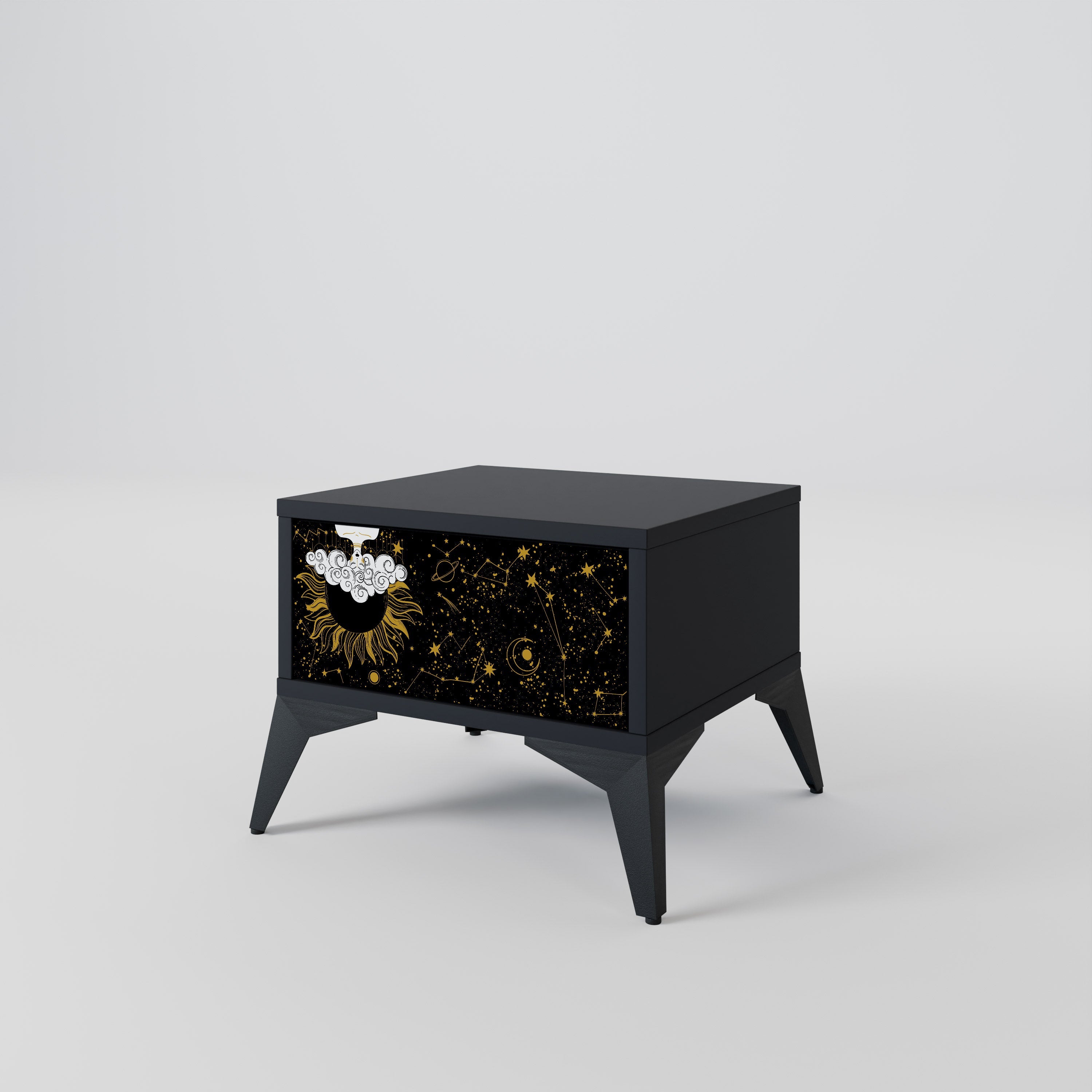 STELLAR CONSTELLATIONS Szafka nocna Czarna