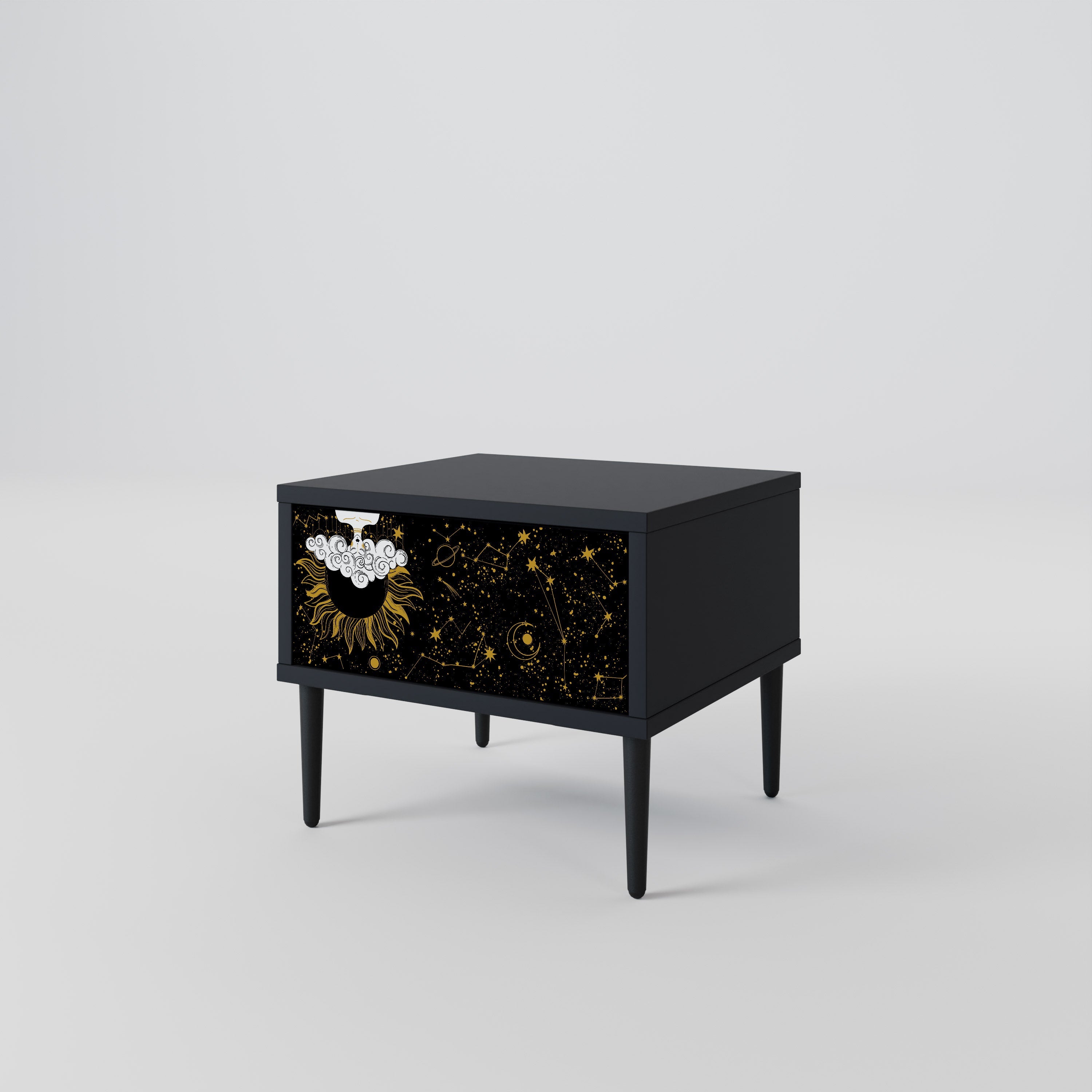 STELLAR CONSTELLATIONS Szafka nocna Czarna