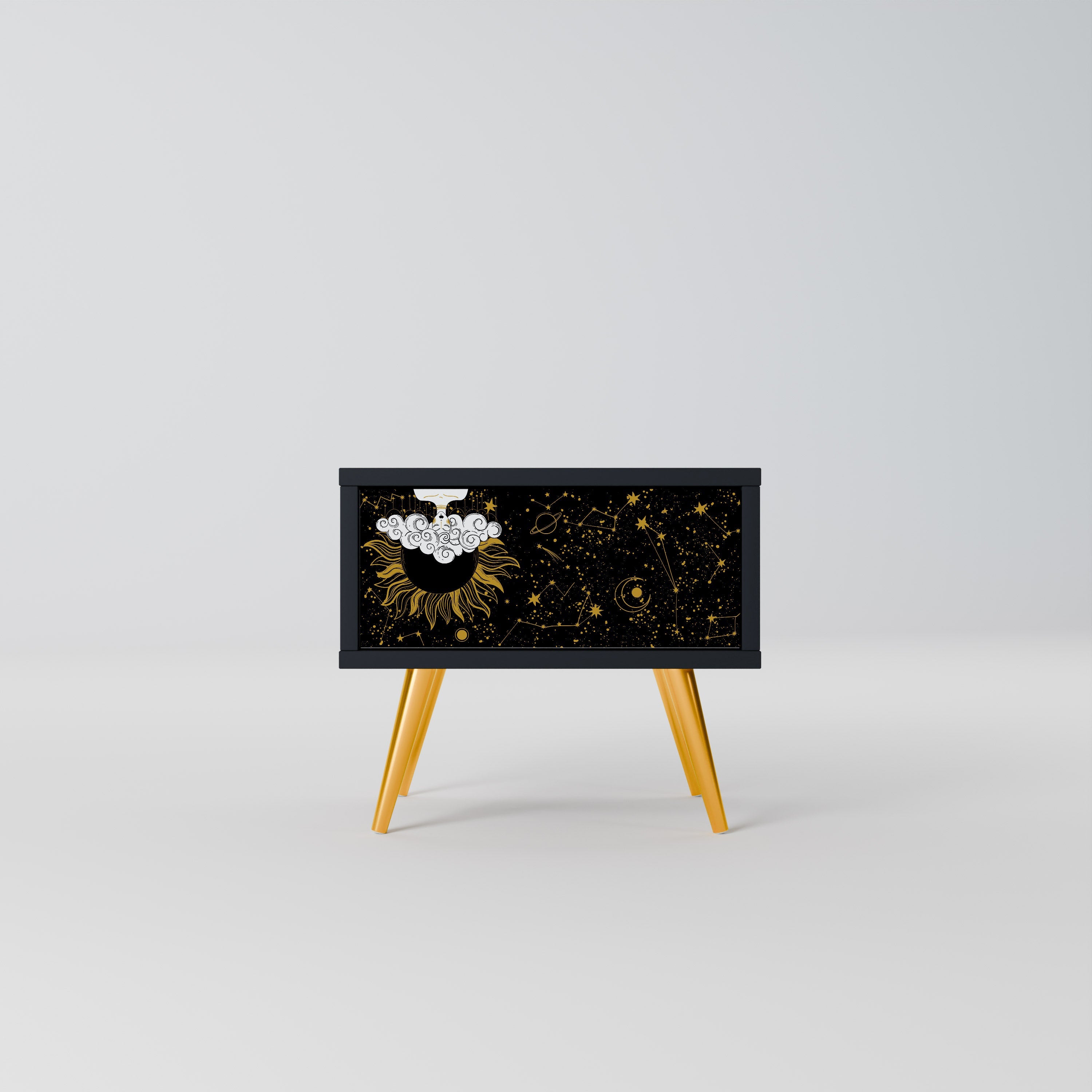 STELLAR CONSTELLATIONS Szafka nocna Czarna