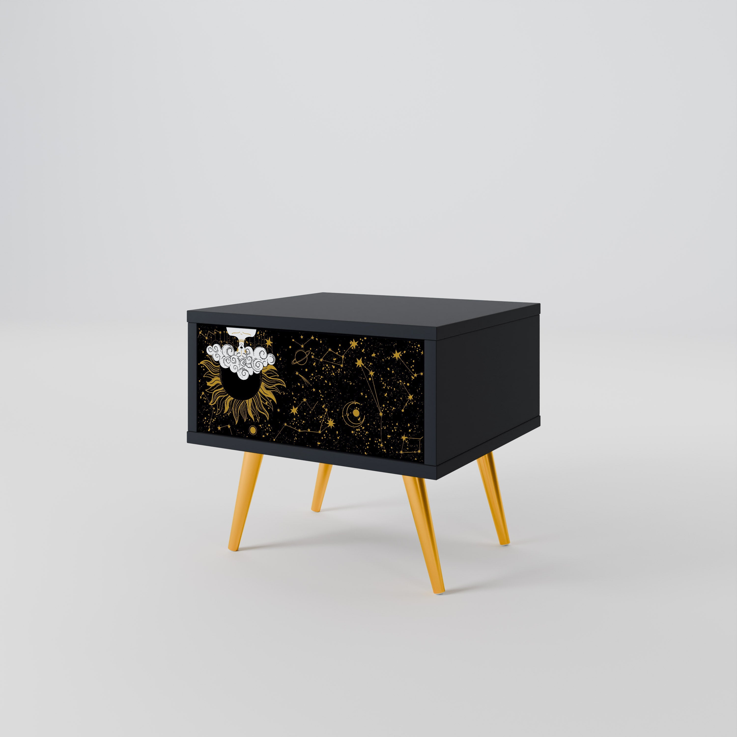 STELLAR CONSTELLATIONS Szafka nocna Czarna