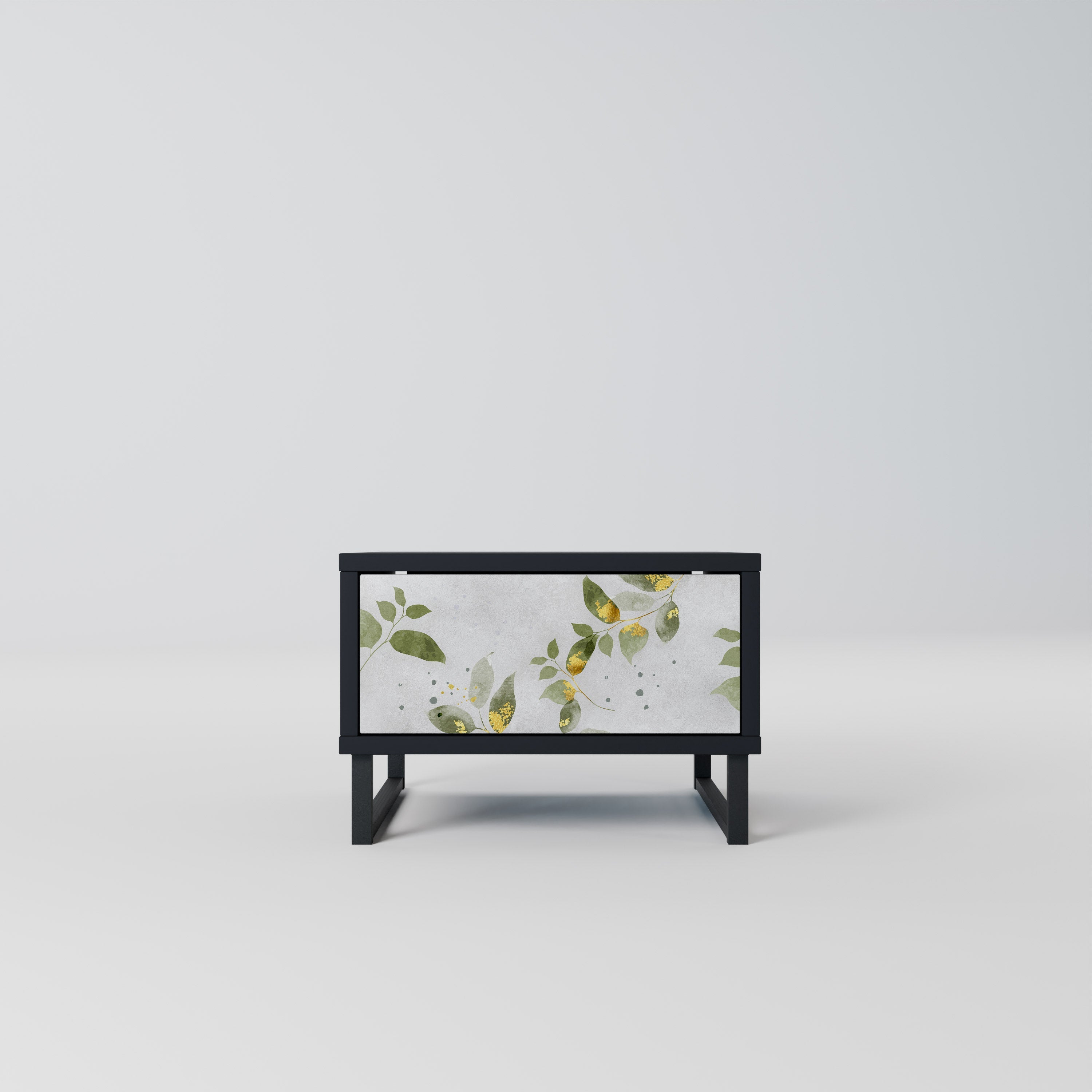 ELEGANT BOTANICS Szafka nocna Czarna