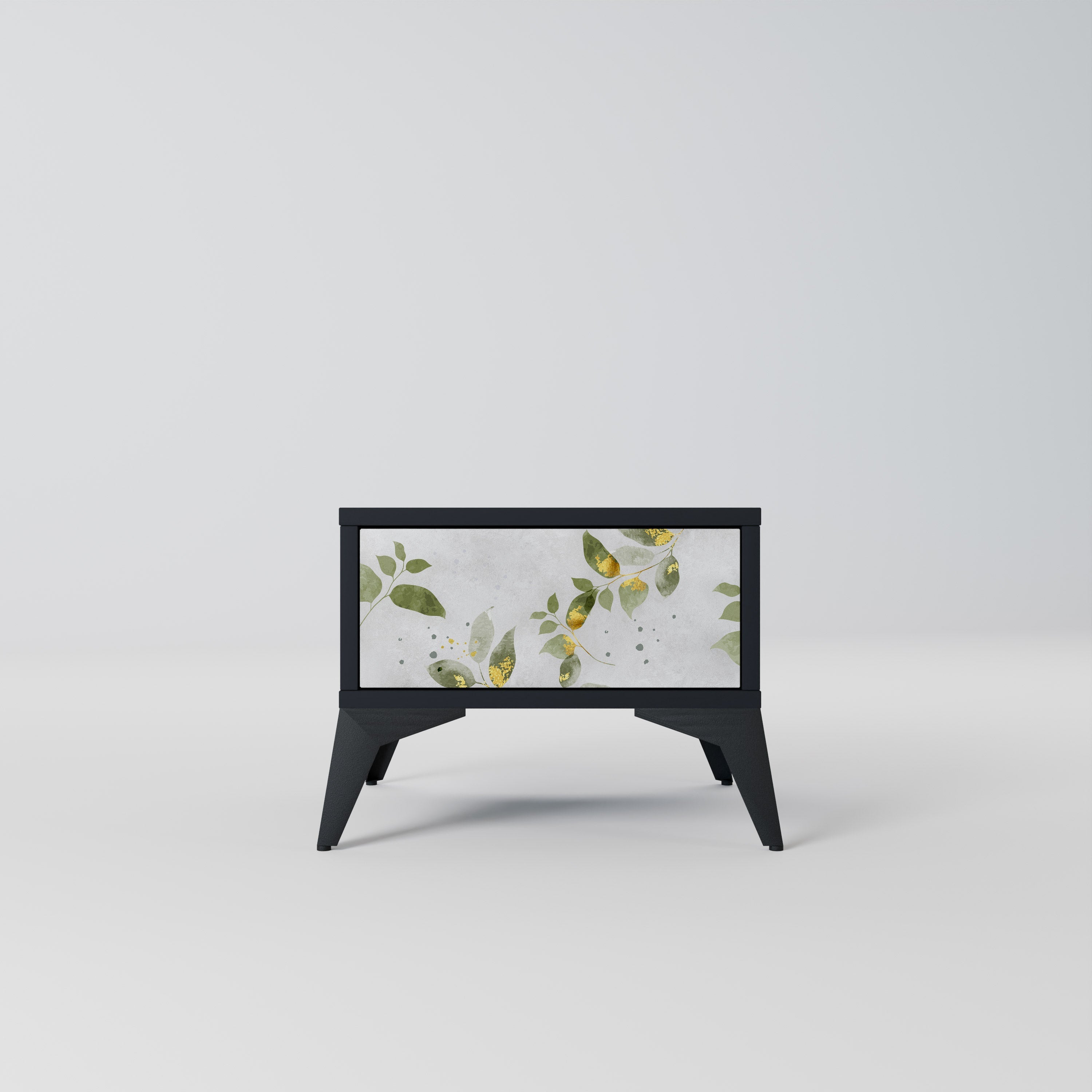 ELEGANT BOTANICS Szafka nocna Czarna