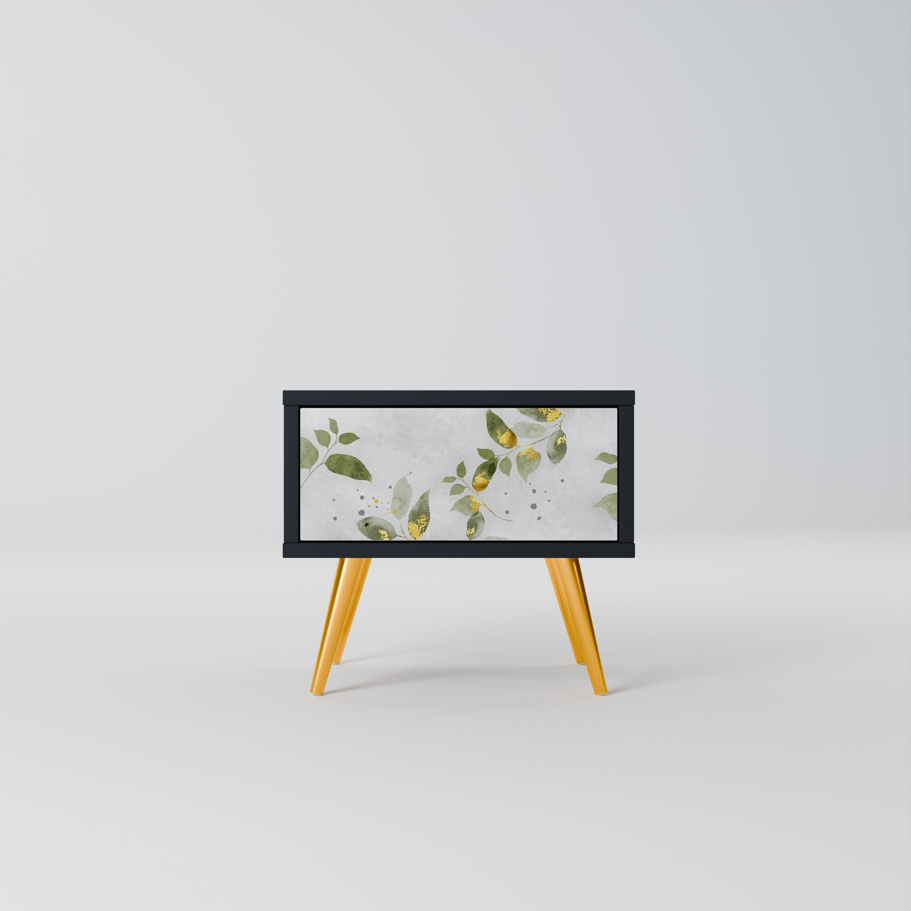 ELEGANT BOTANICS Szafka nocna Czarna