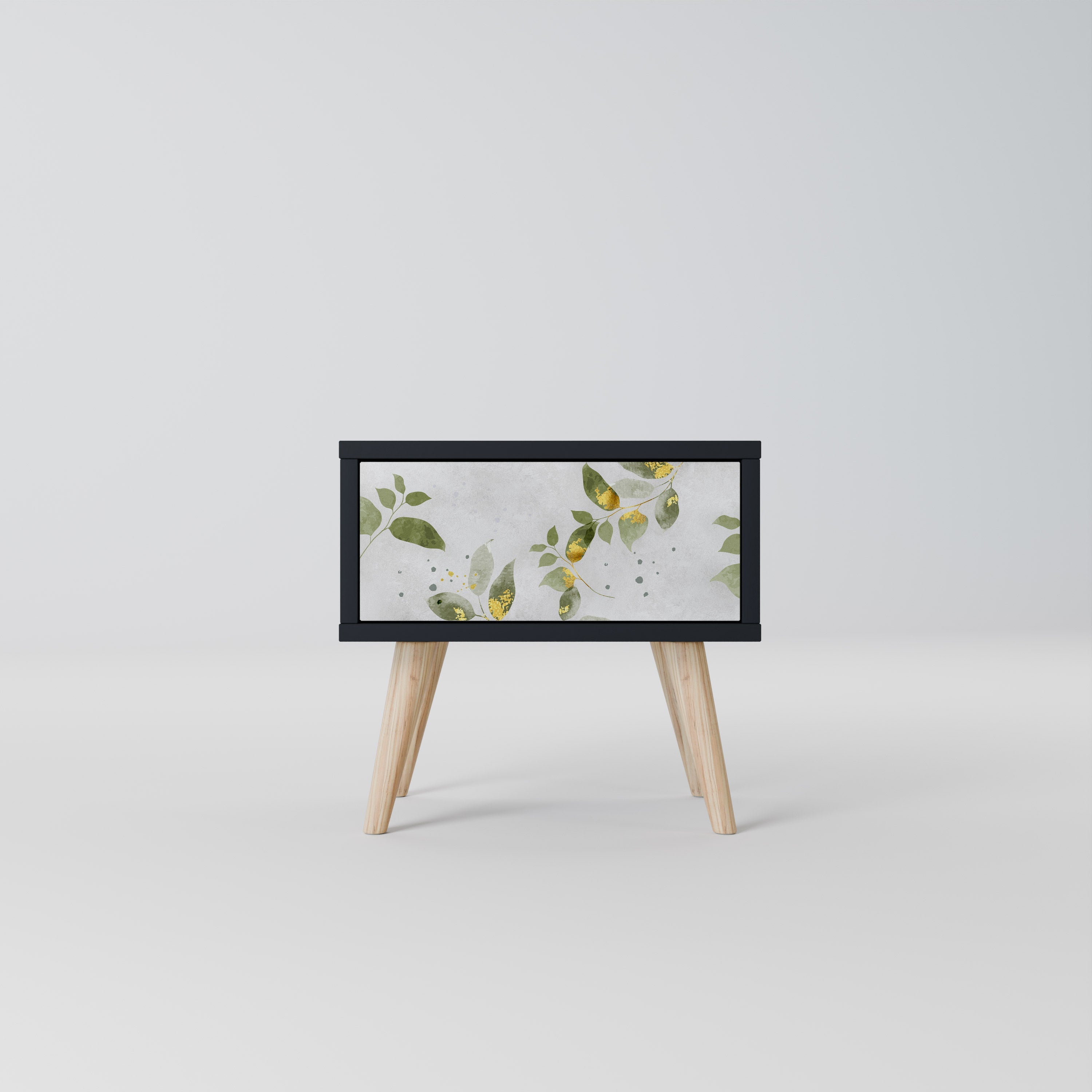 ELEGANT BOTANICS Szafka nocna Czarna