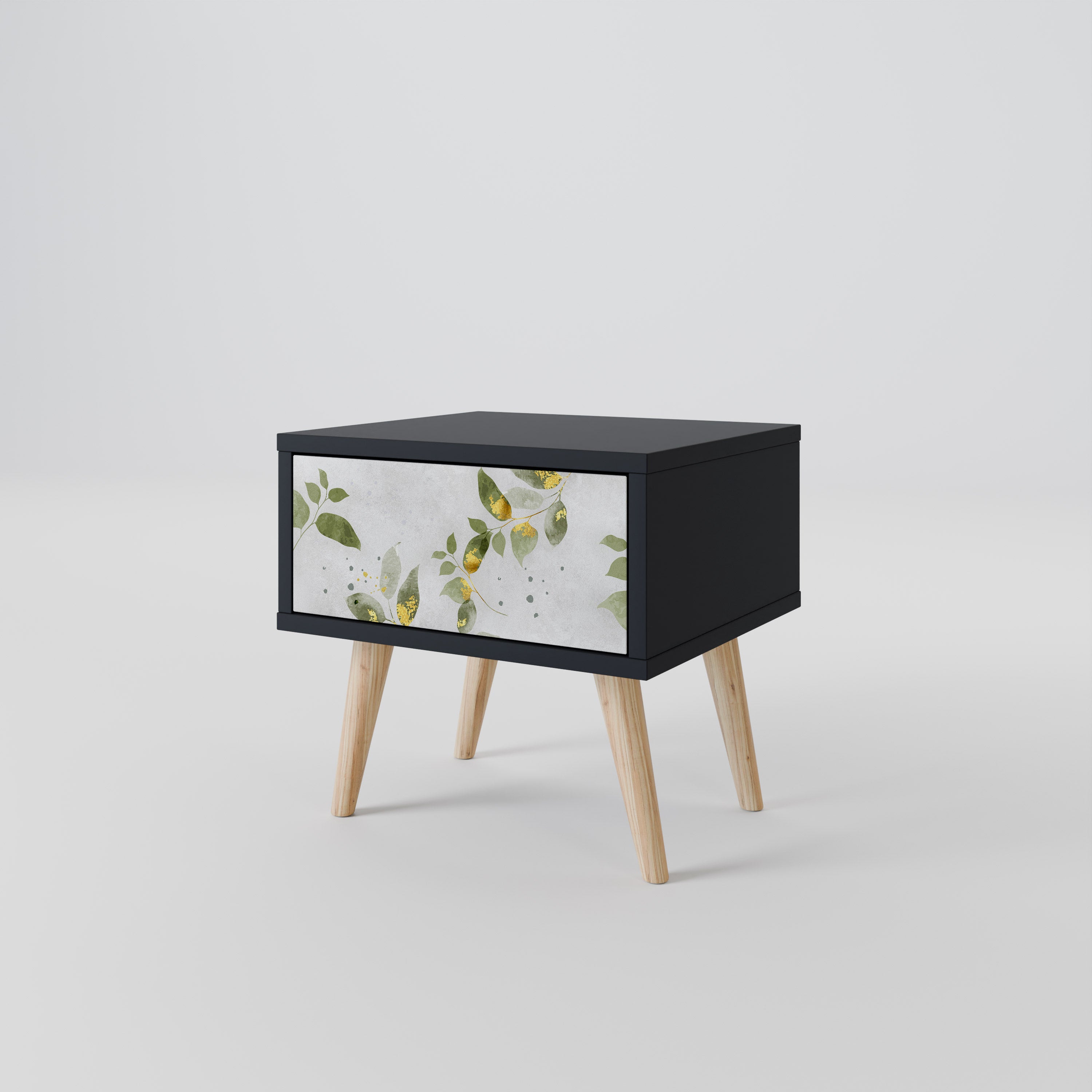 ELEGANT BOTANICS Szafka nocna Czarna