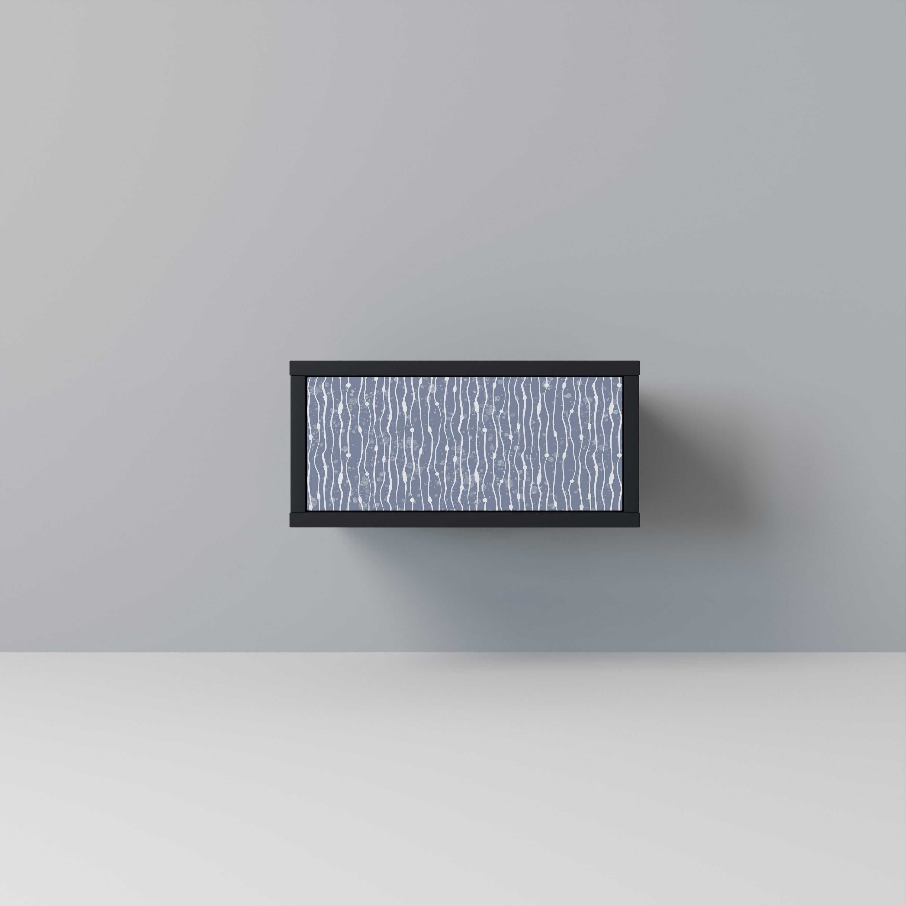 GRAPHITE RAIN Szafka nocna Czarna