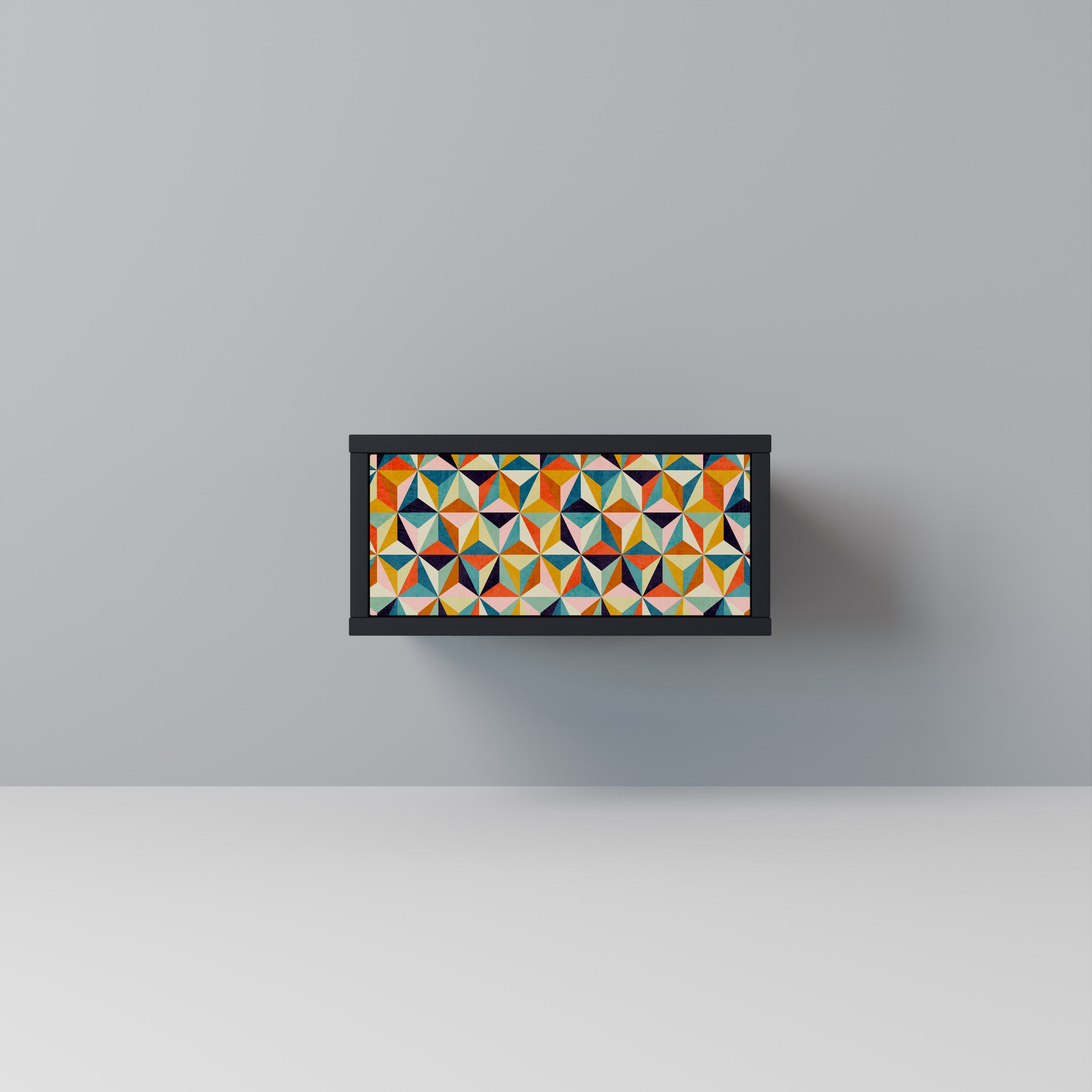 TESSELATE TREASURES Szafka nocna Czarna