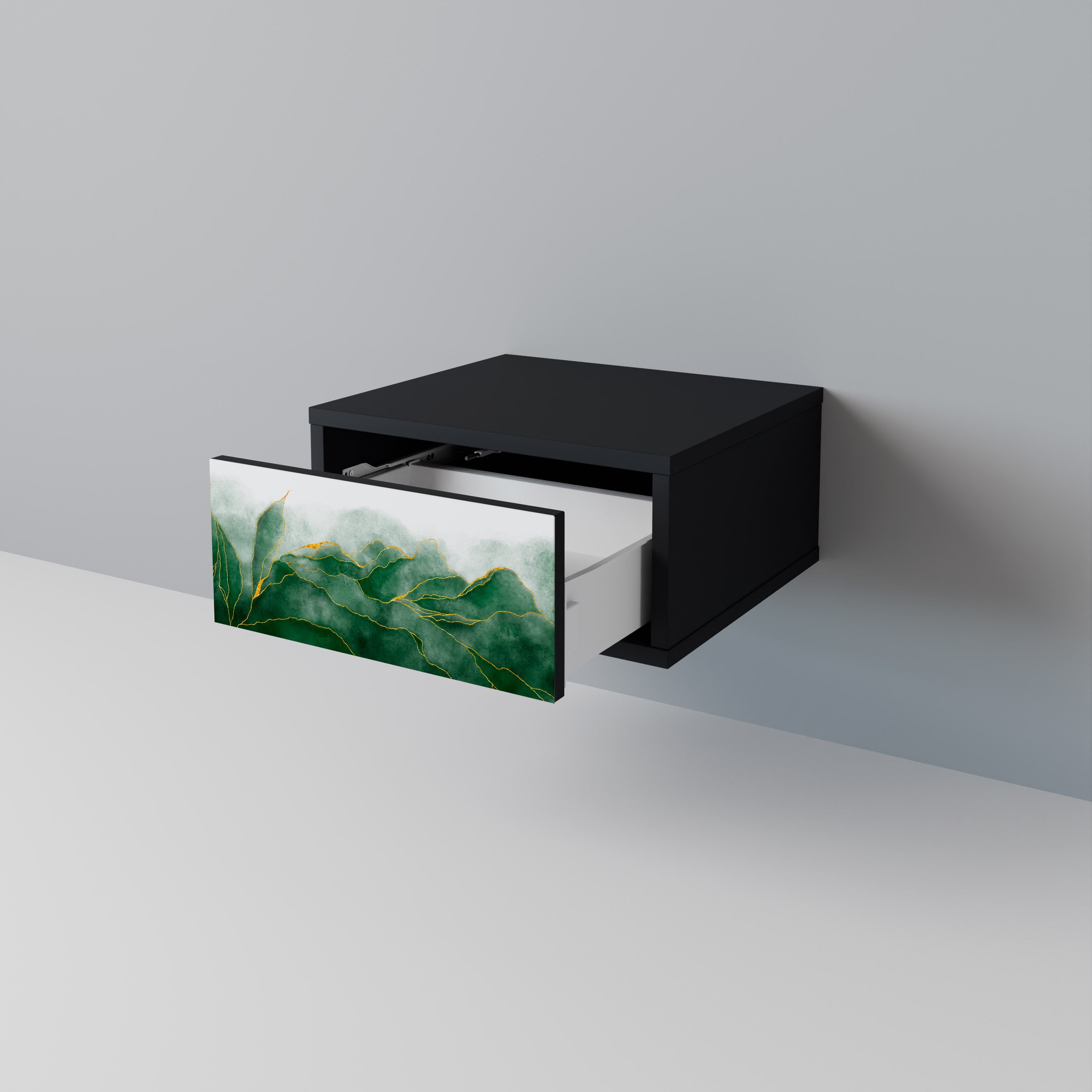 EXPENSIVE NATURE Szafka nocna Czarna