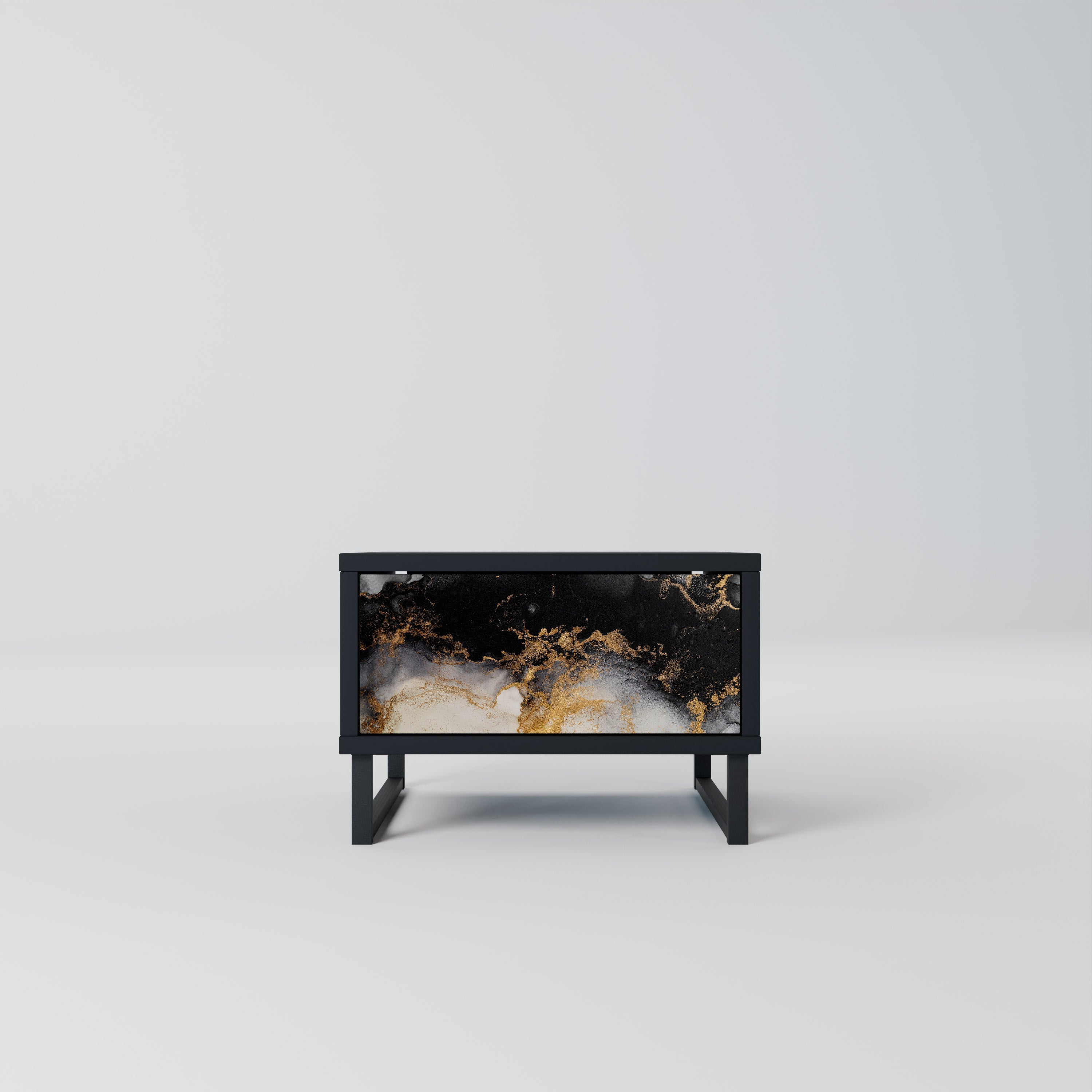 MARBLE OF TOMMORROW Szafka nocna Czarna