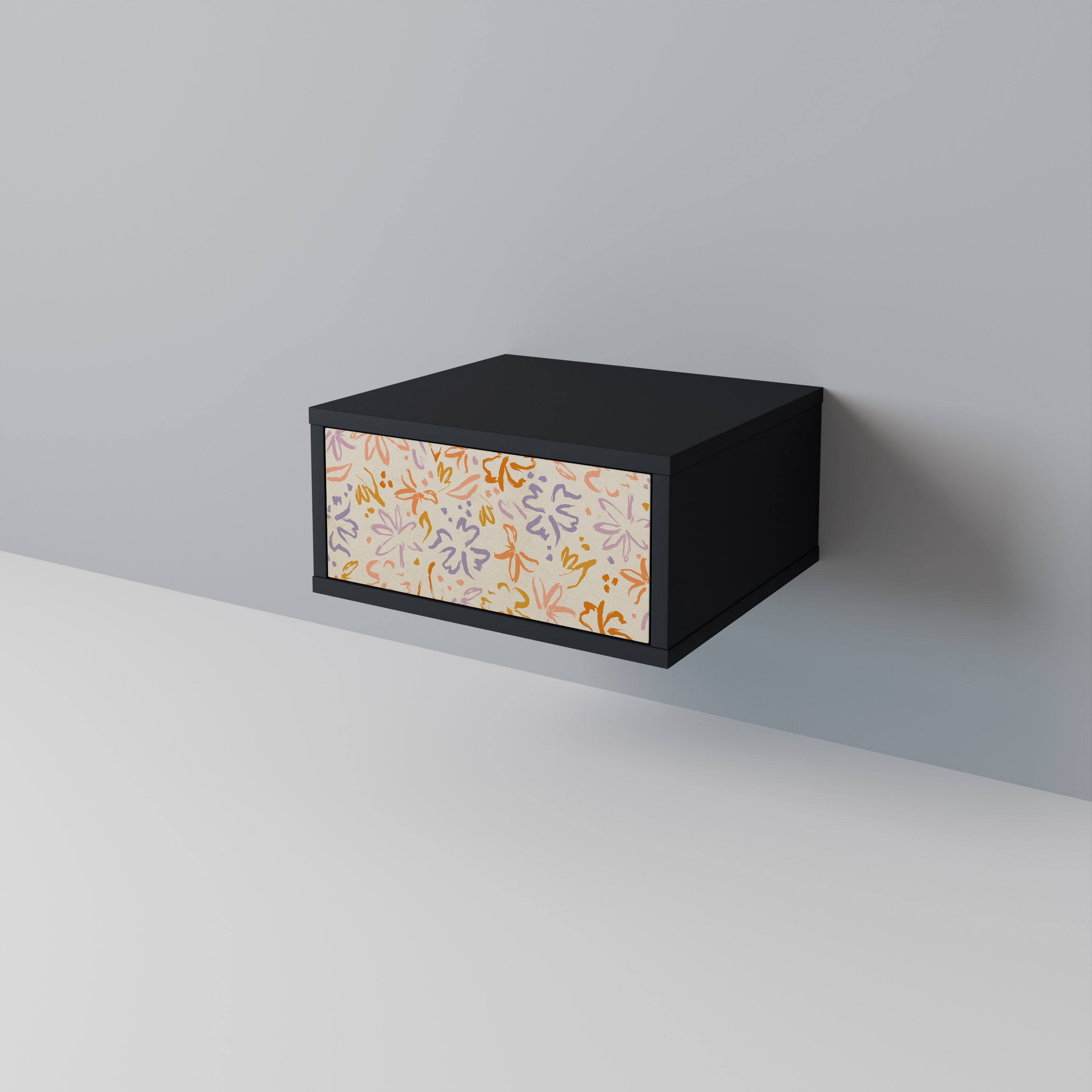 SPRING WHIMSY Szafka nocna Czarna