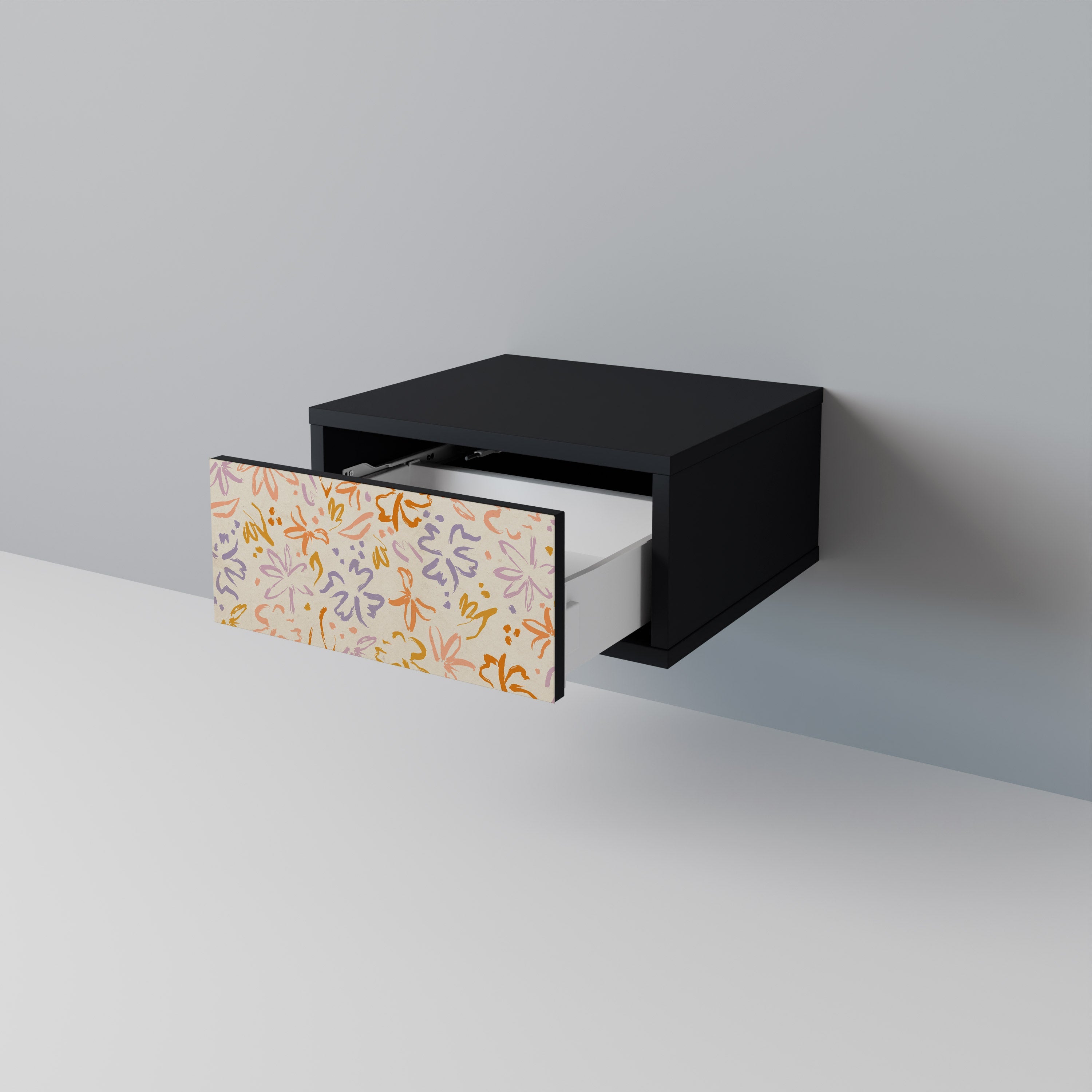 SPRING WHIMSY Szafka nocna Czarna