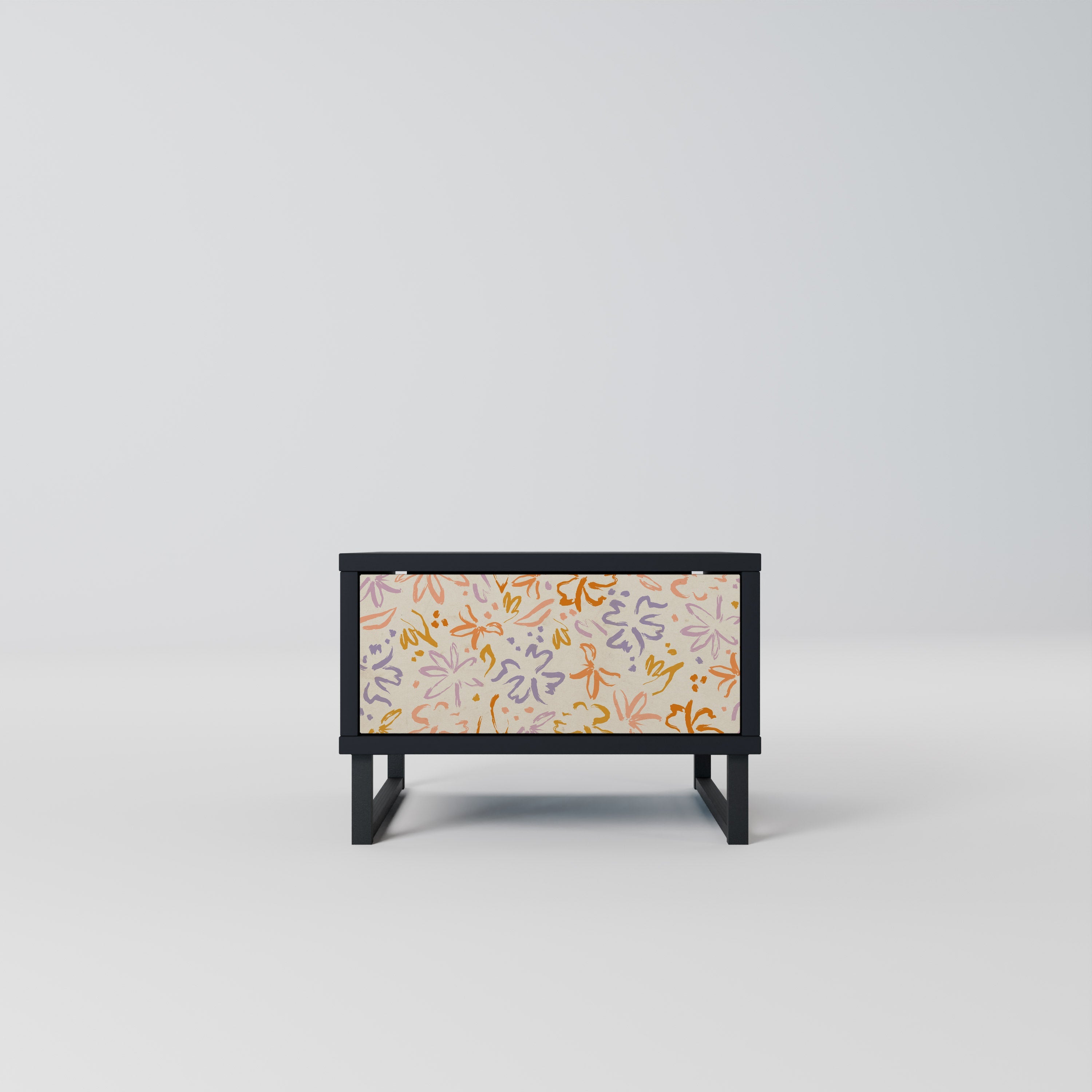 SPRING WHIMSY Szafka nocna Czarna