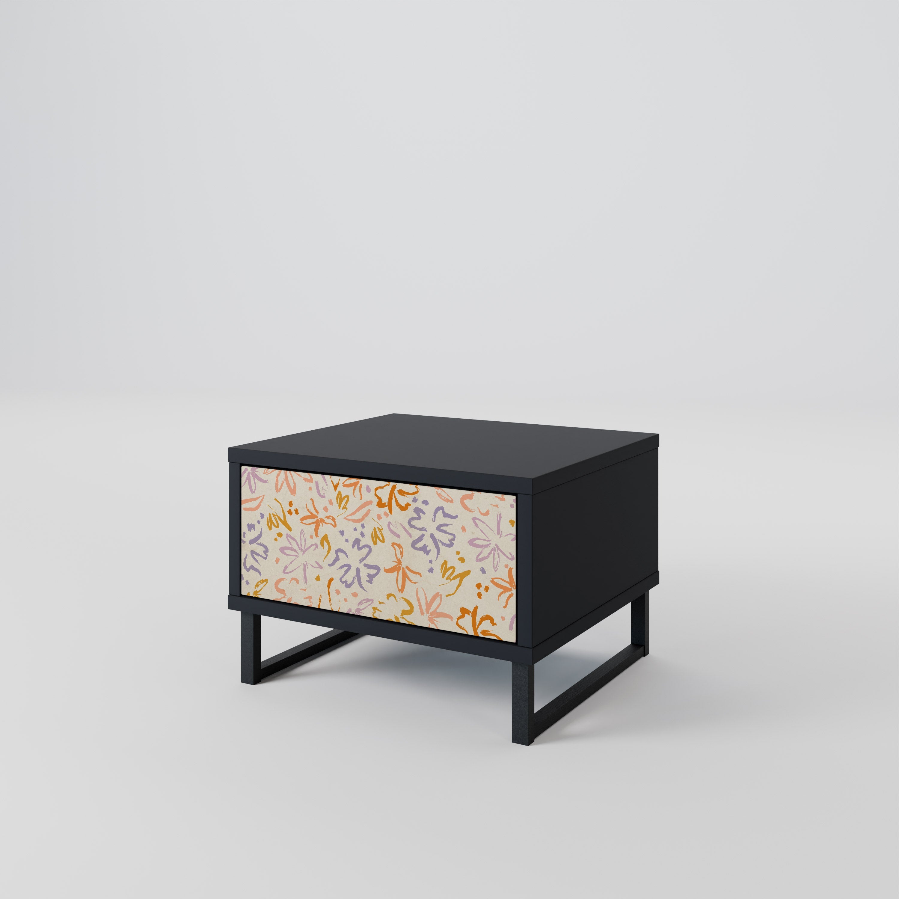 SPRING WHIMSY Szafka nocna Czarna