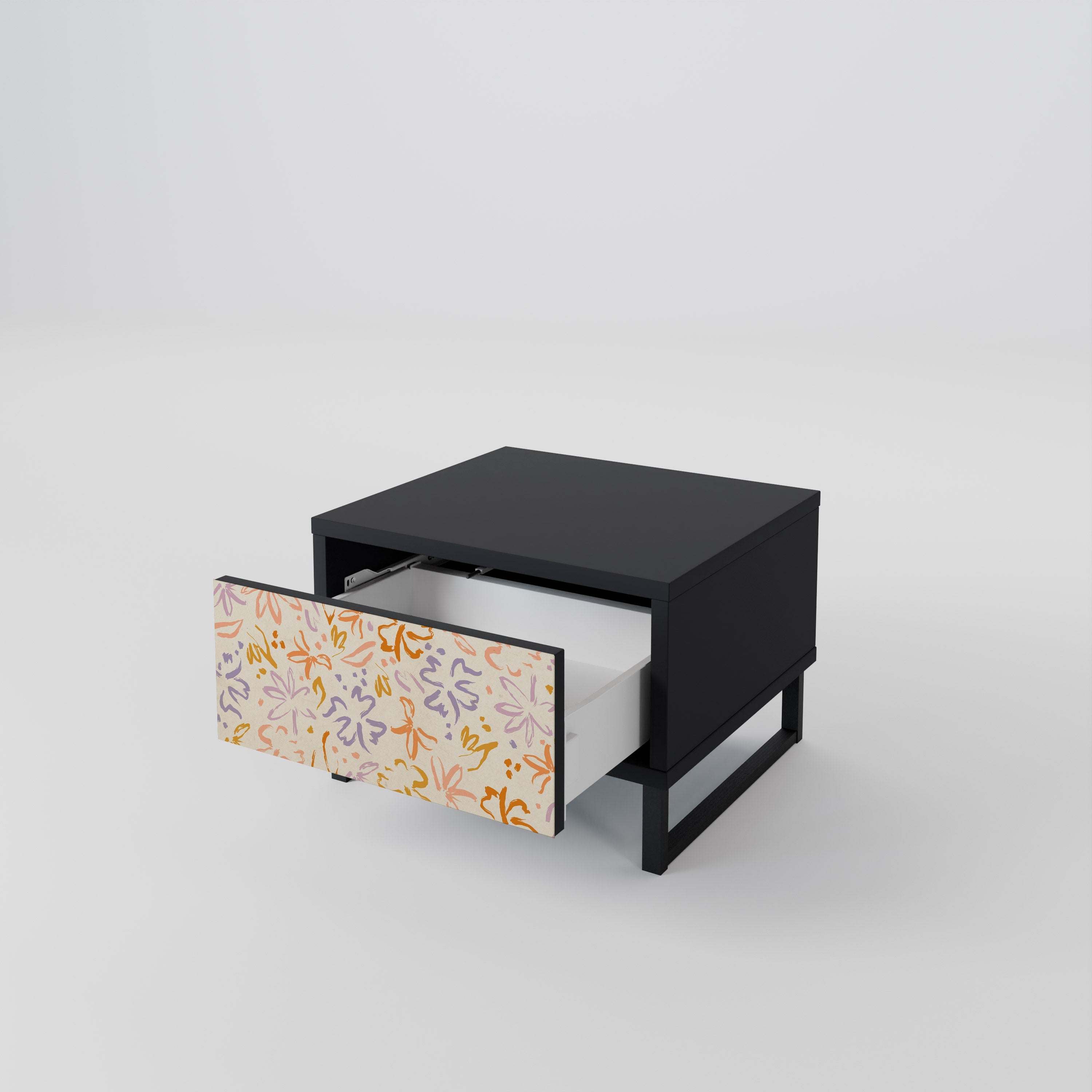 SPRING WHIMSY Szafka nocna Czarna