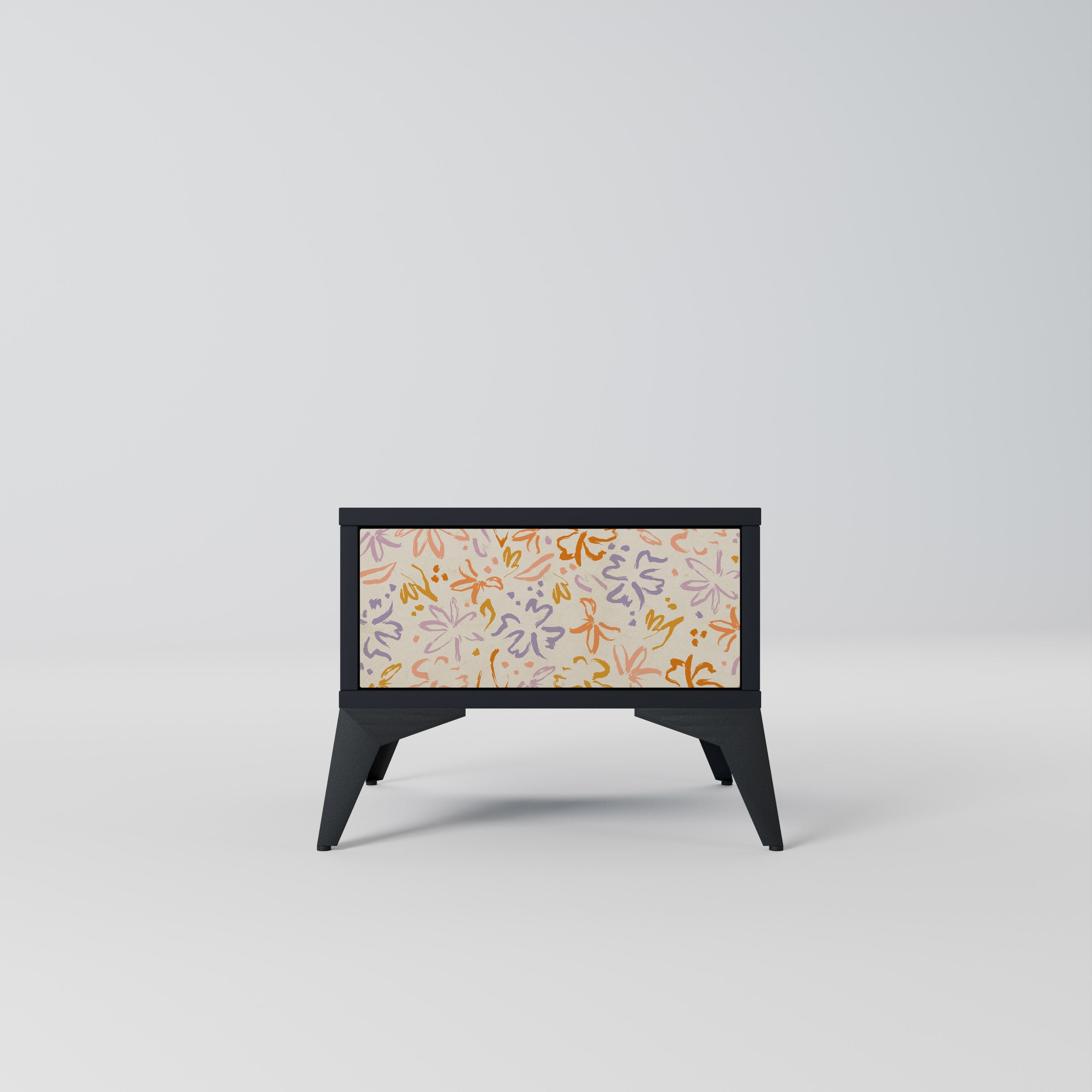 SPRING WHIMSY Szafka nocna Czarna