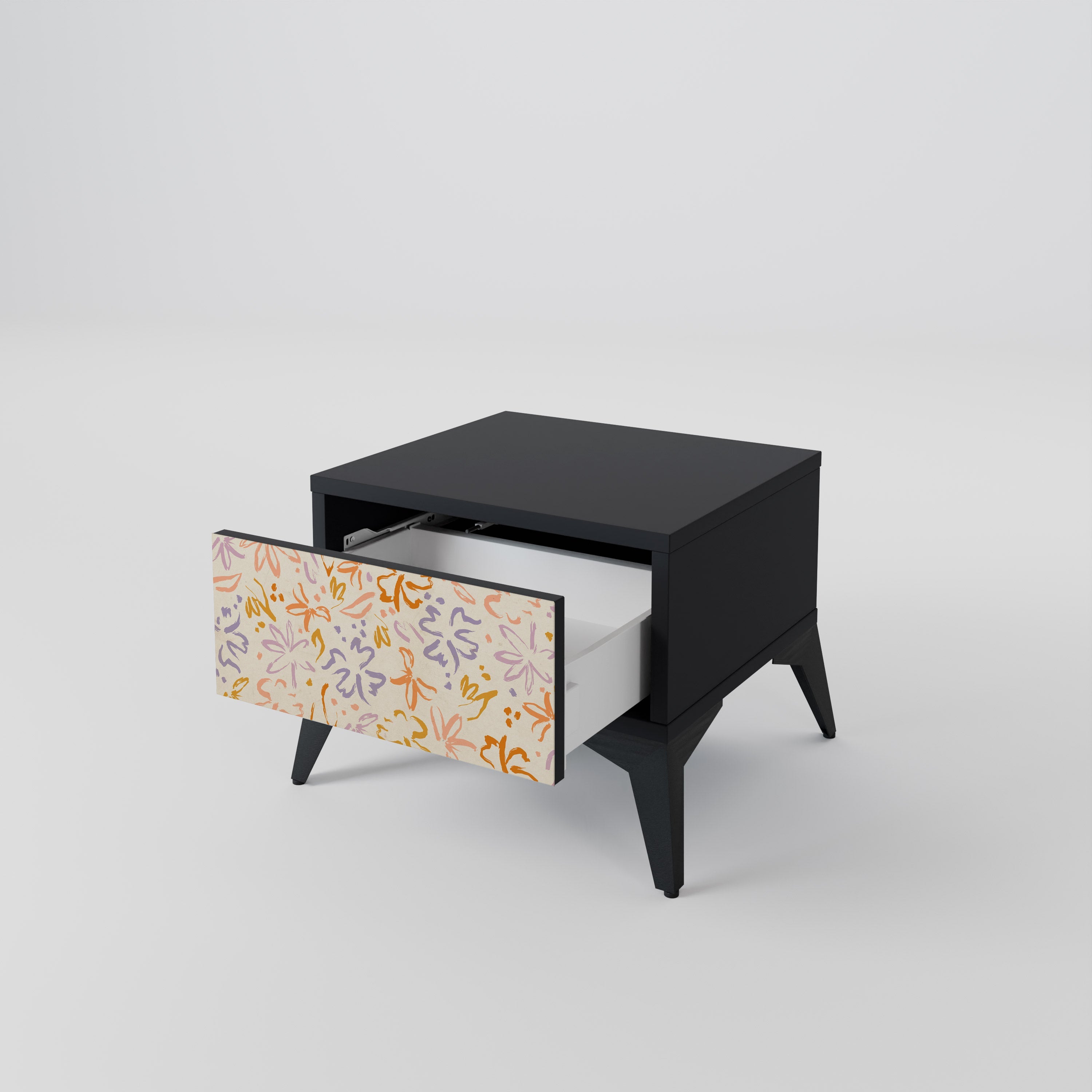 SPRING WHIMSY Szafka nocna Czarna