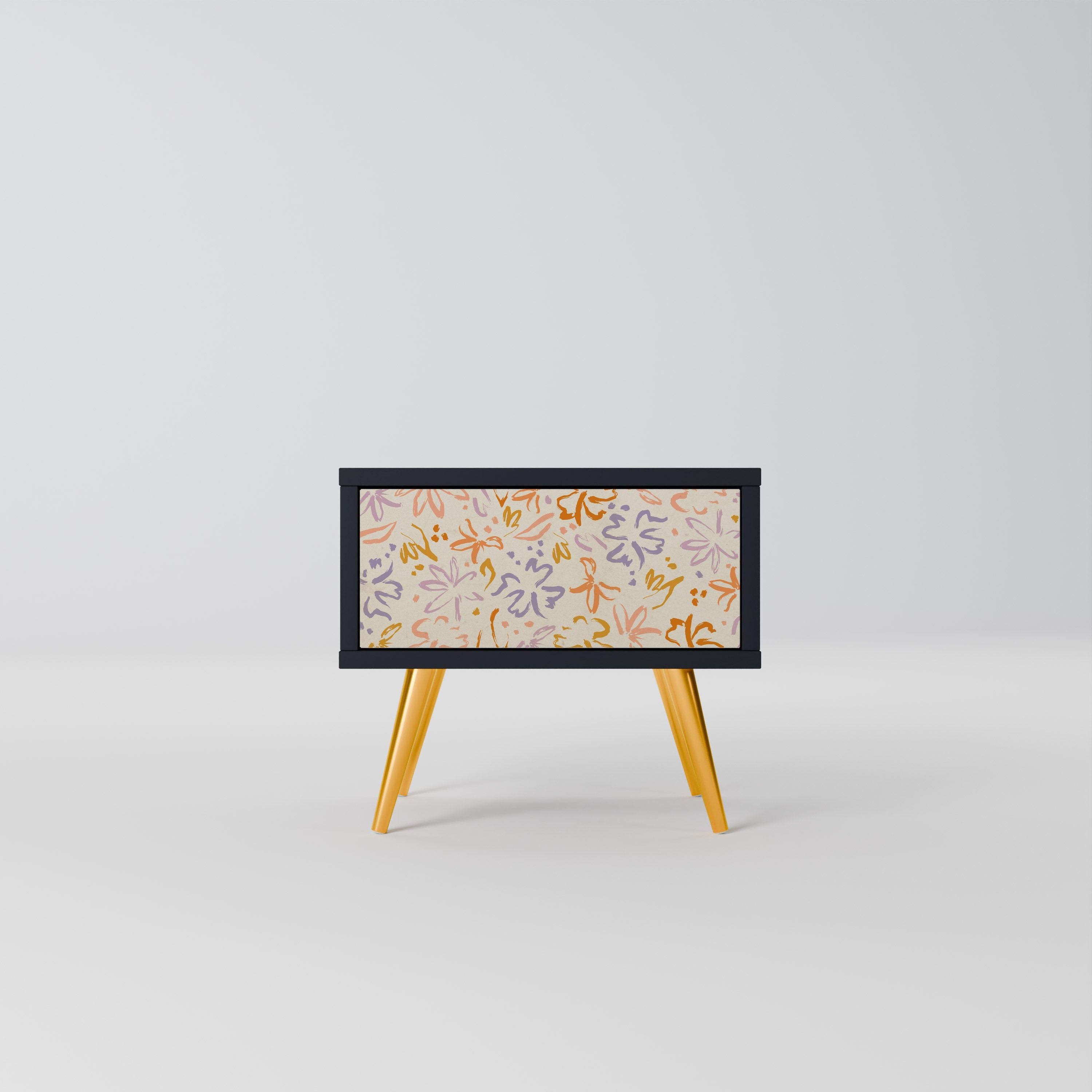 SPRING WHIMSY Szafka nocna Czarna