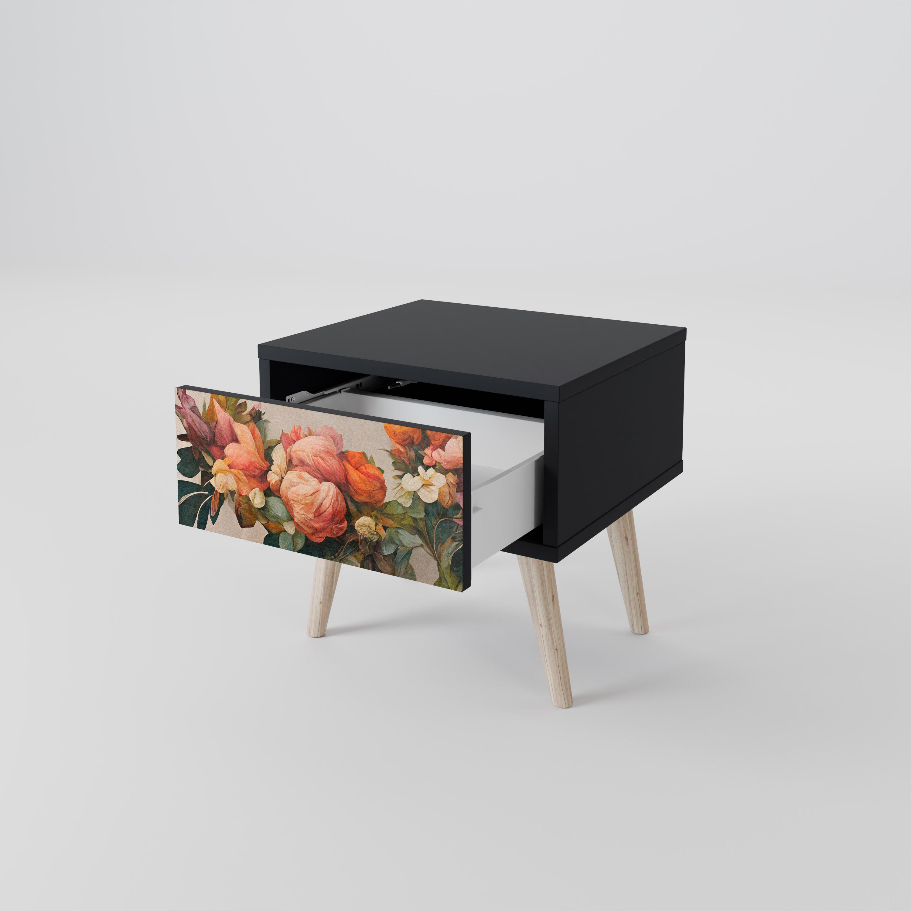 STYLISH BEAUTY Szafka nocna Czarna