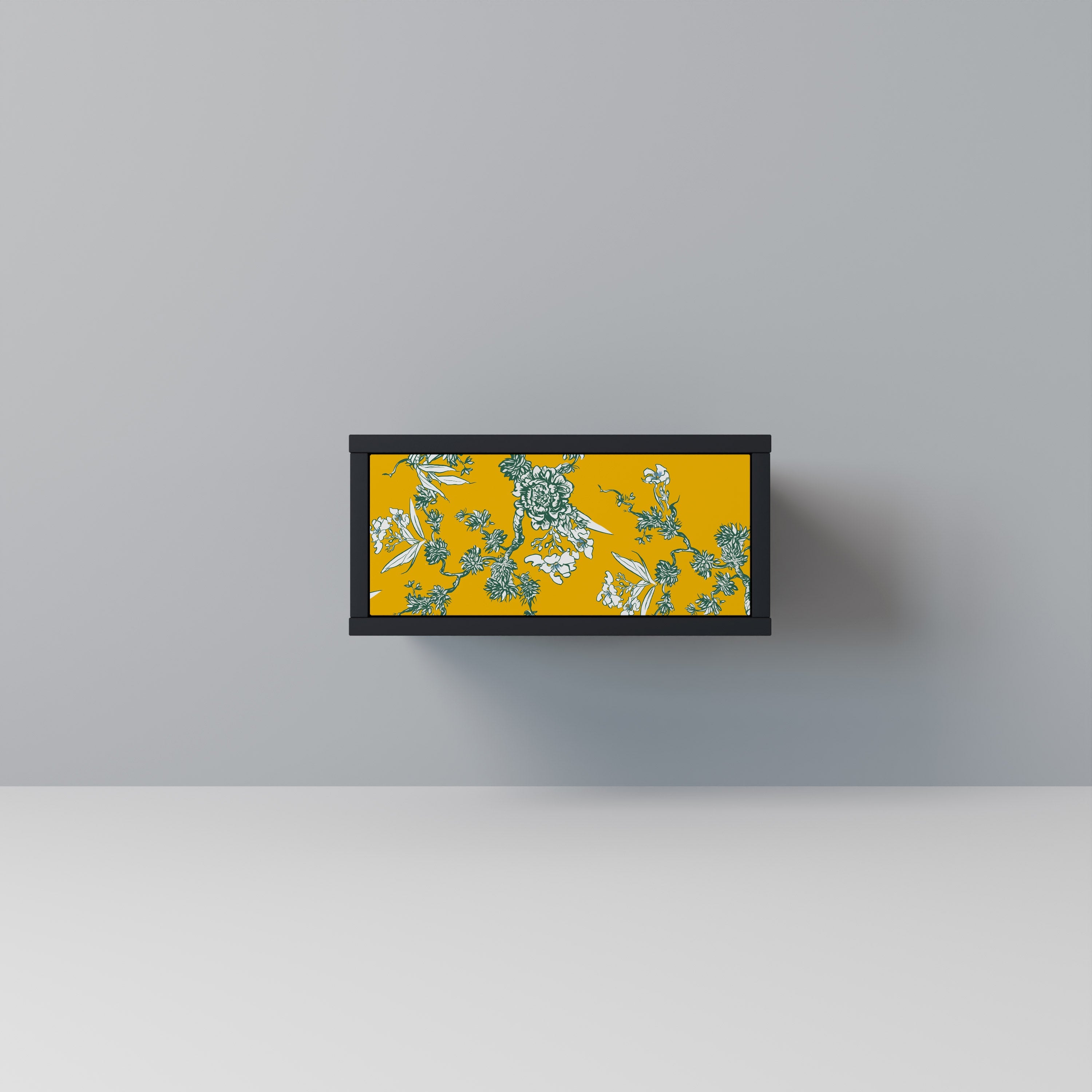 YELLOW CHINOISERIE Szafka nocna Czarna