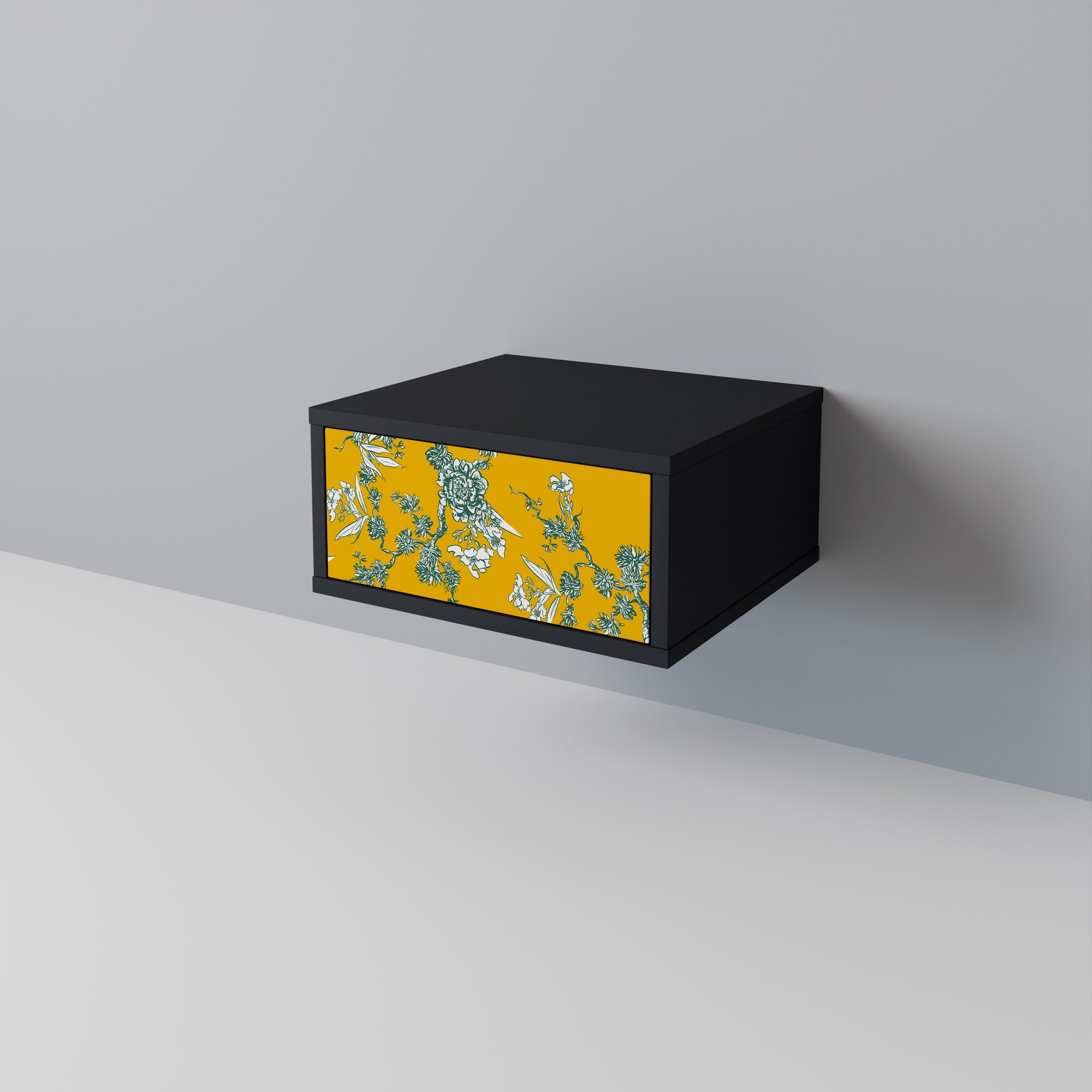 YELLOW CHINOISERIE Szafka nocna Czarna
