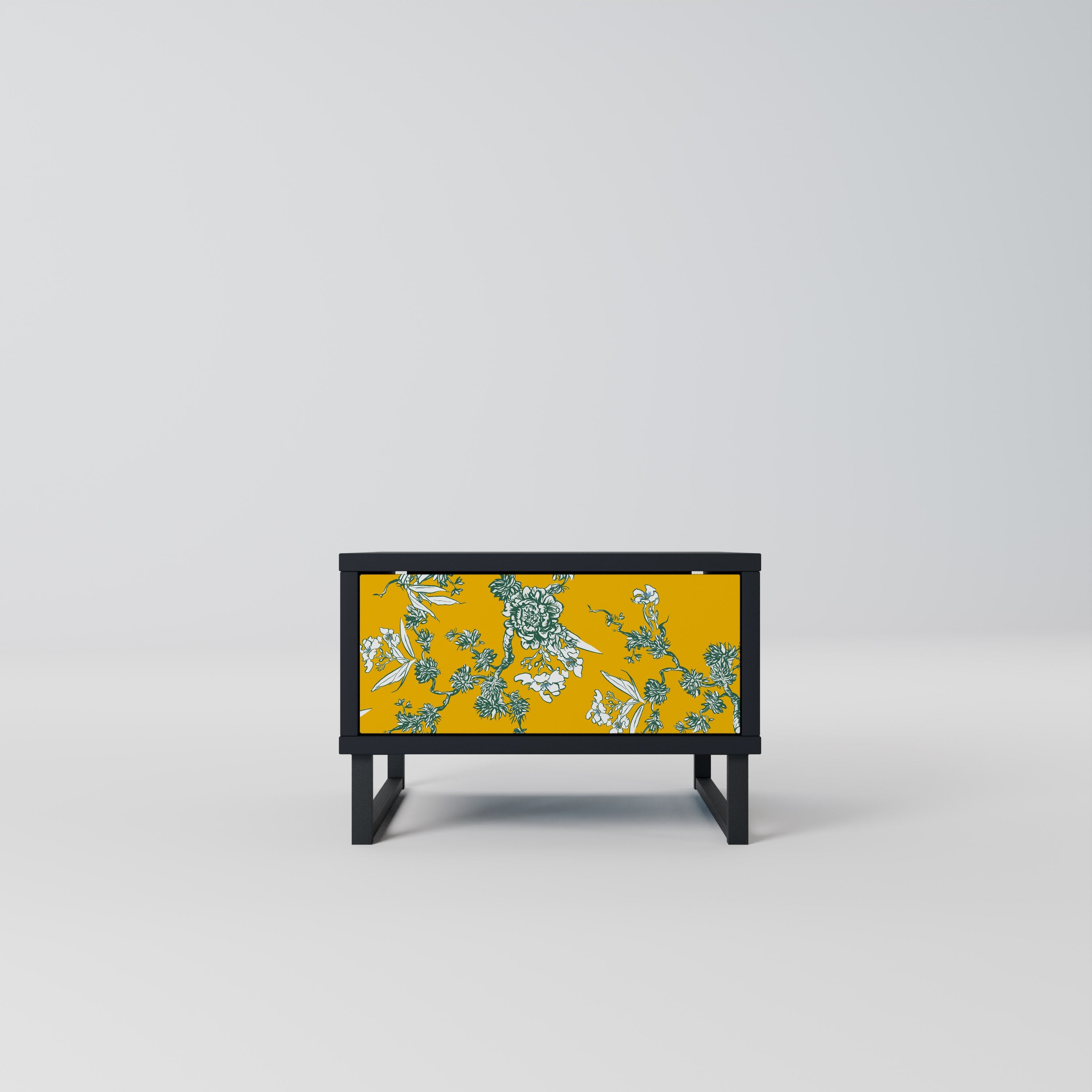 YELLOW CHINOISERIE Szafka nocna Czarna