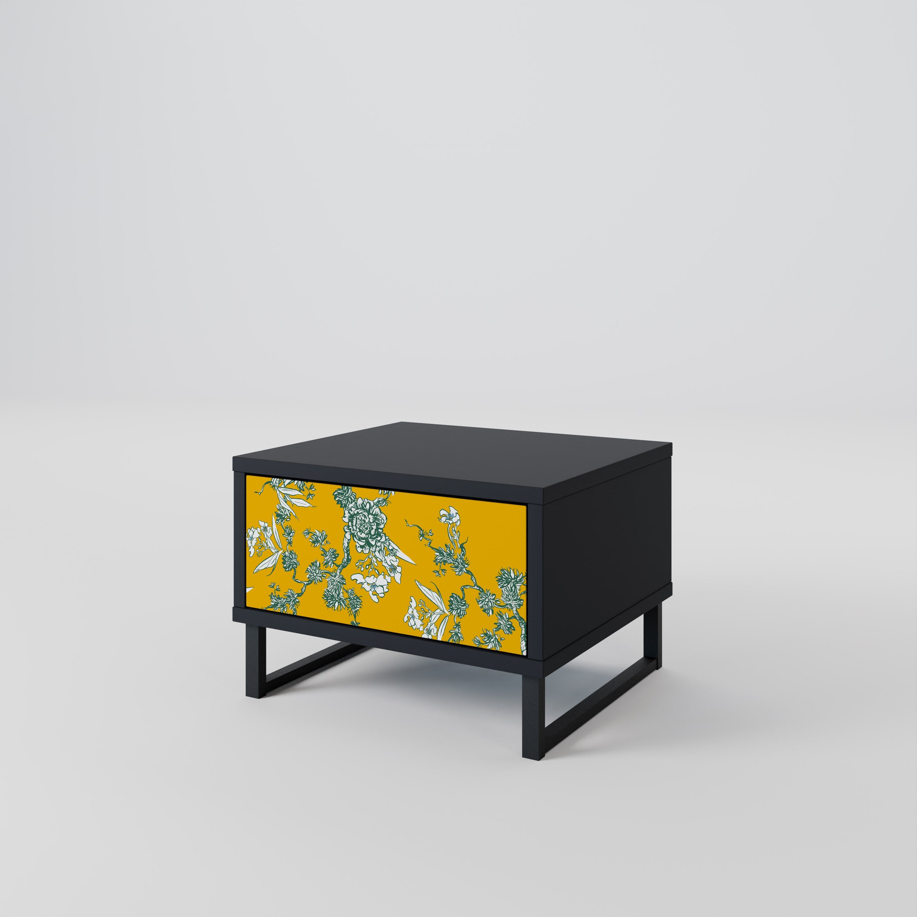 YELLOW CHINOISERIE Szafka nocna Czarna