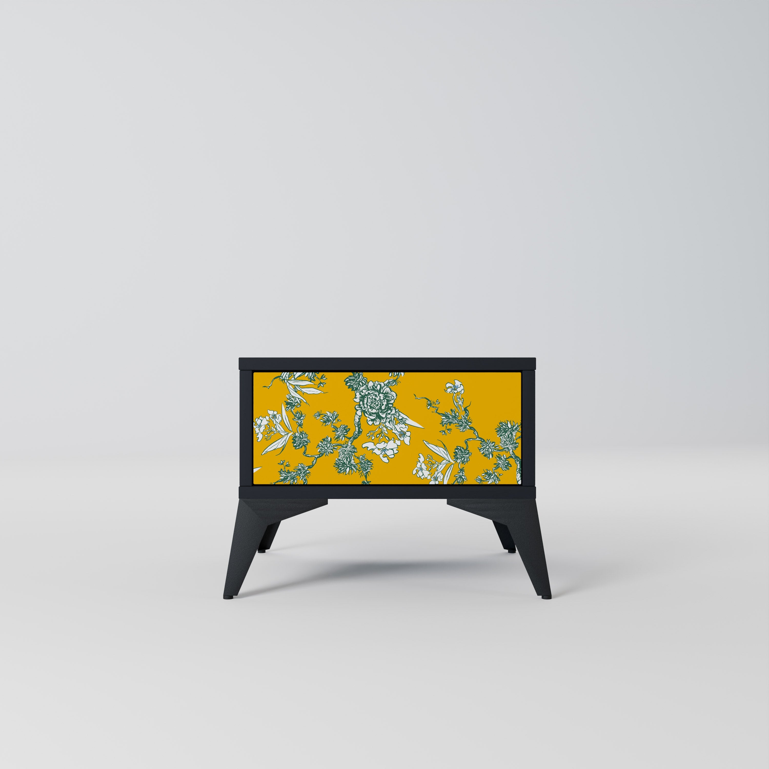 YELLOW CHINOISERIE Szafka nocna Czarna