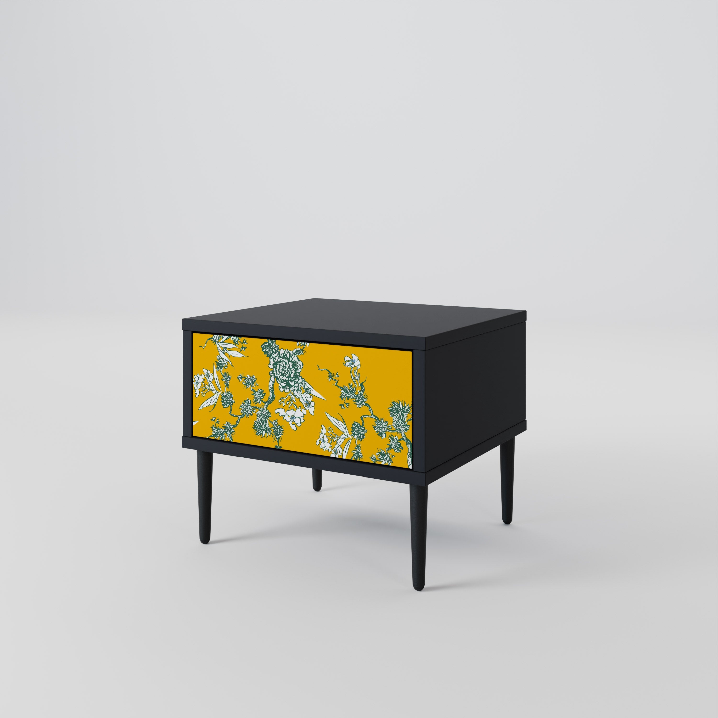 YELLOW CHINOISERIE Szafka nocna Czarna