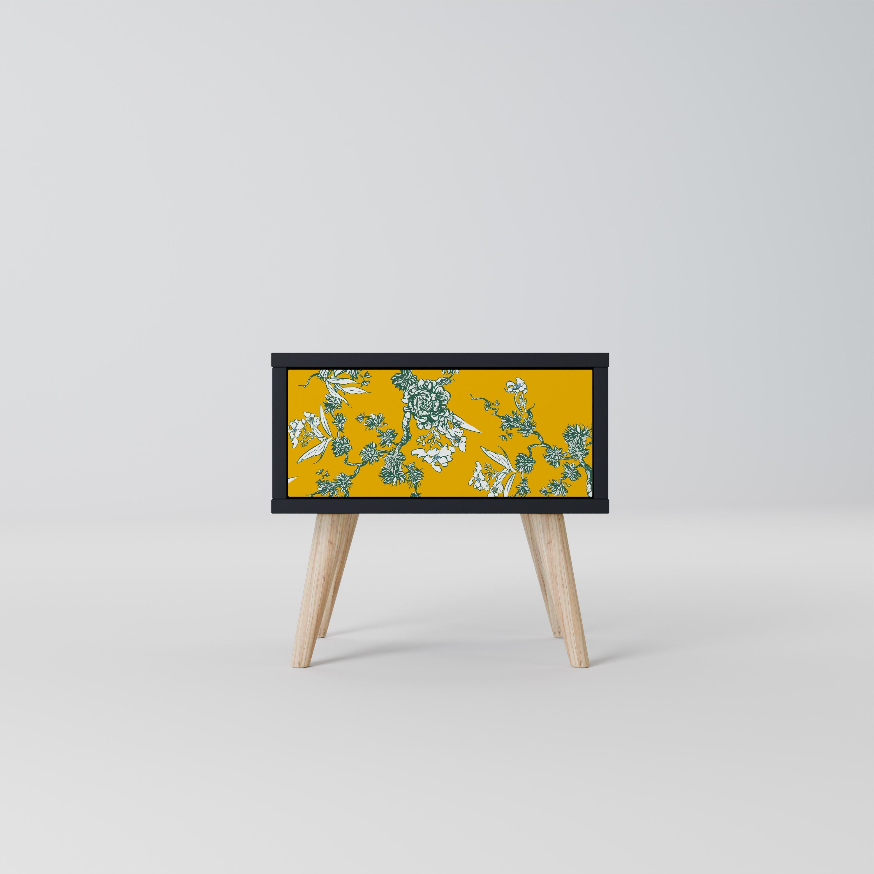 YELLOW CHINOISERIE Szafka nocna Czarna