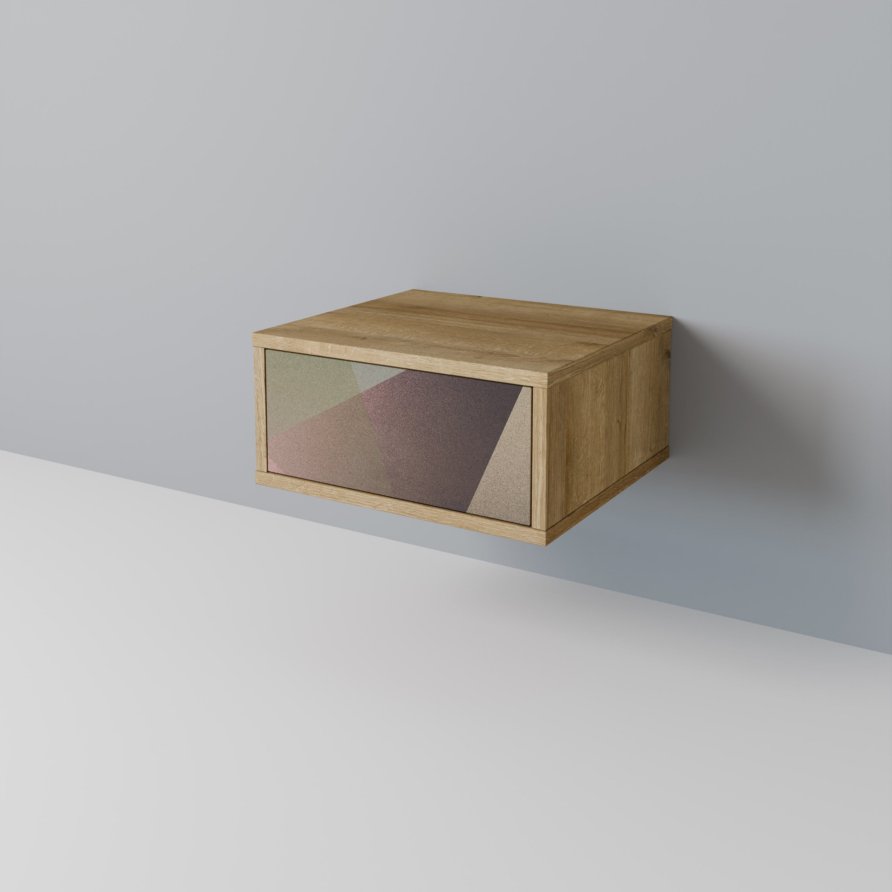 BEIGE GEOMETRY Szafka nocna
