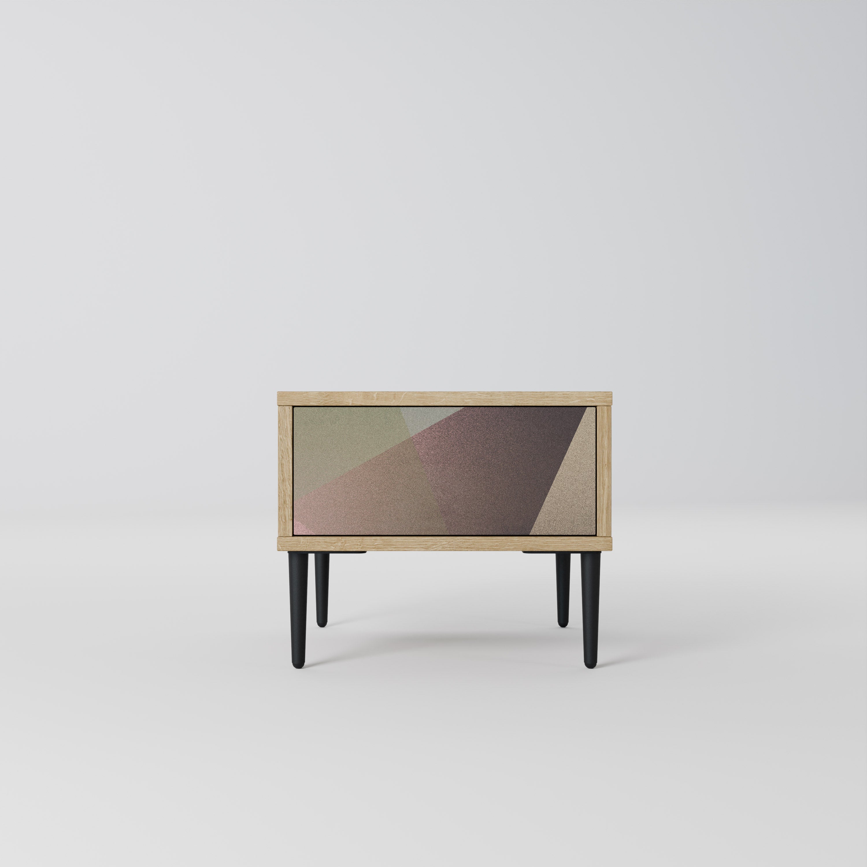 BEIGE GEOMETRY Szafka nocna