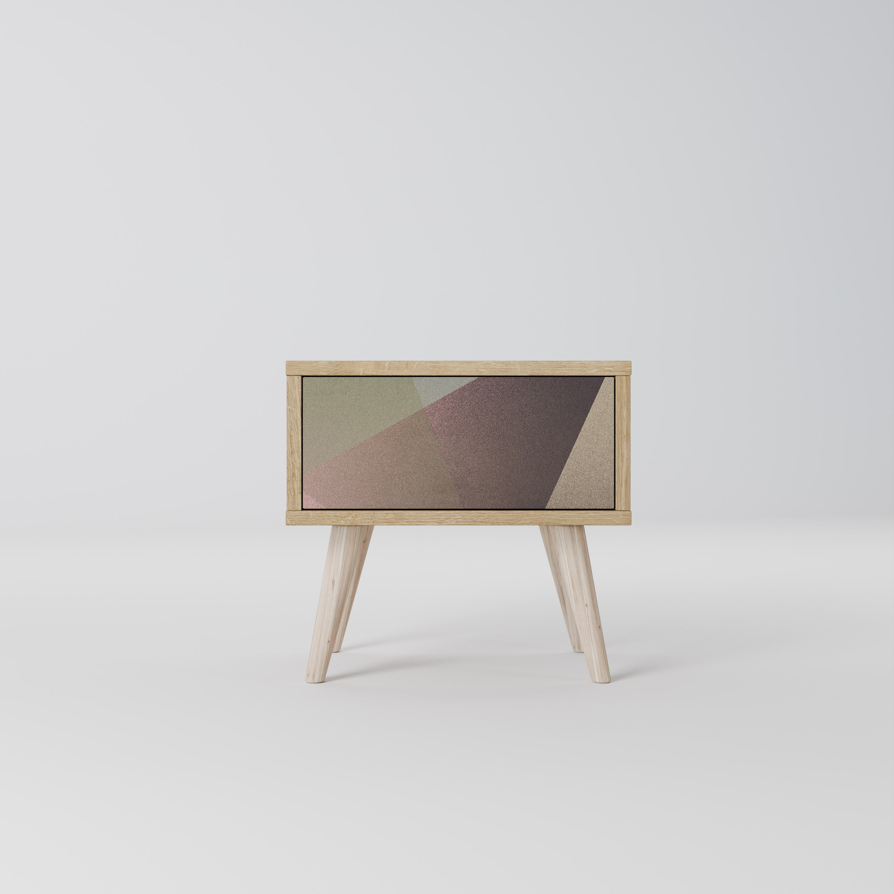 BEIGE GEOMETRY Szafka nocna