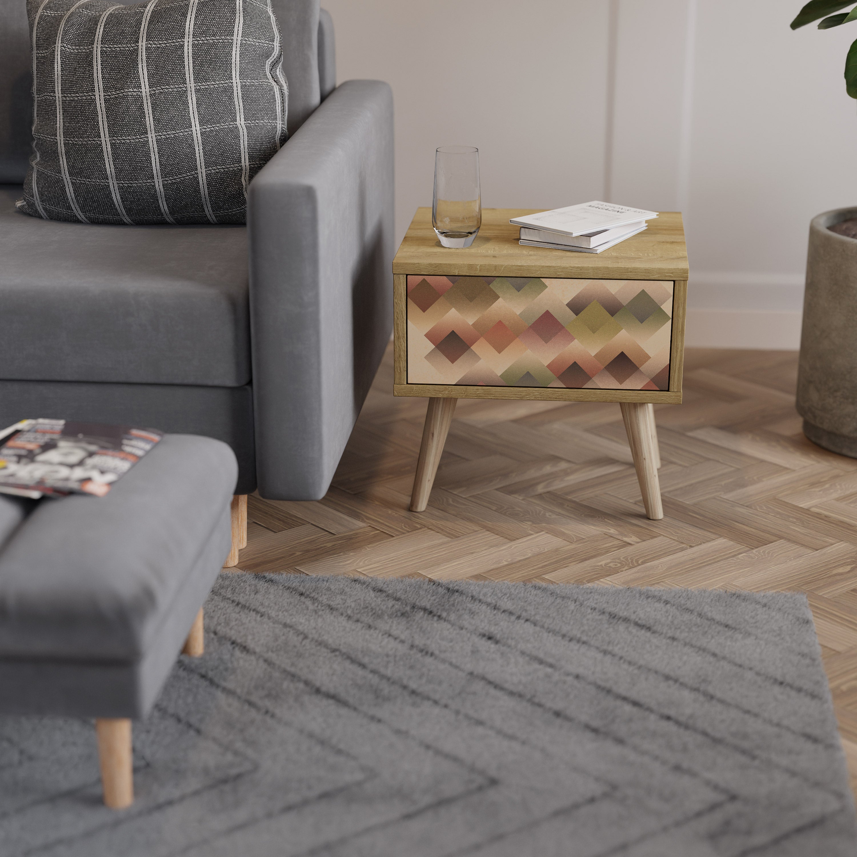 GEOMETRIC FUSION Szafka nocna