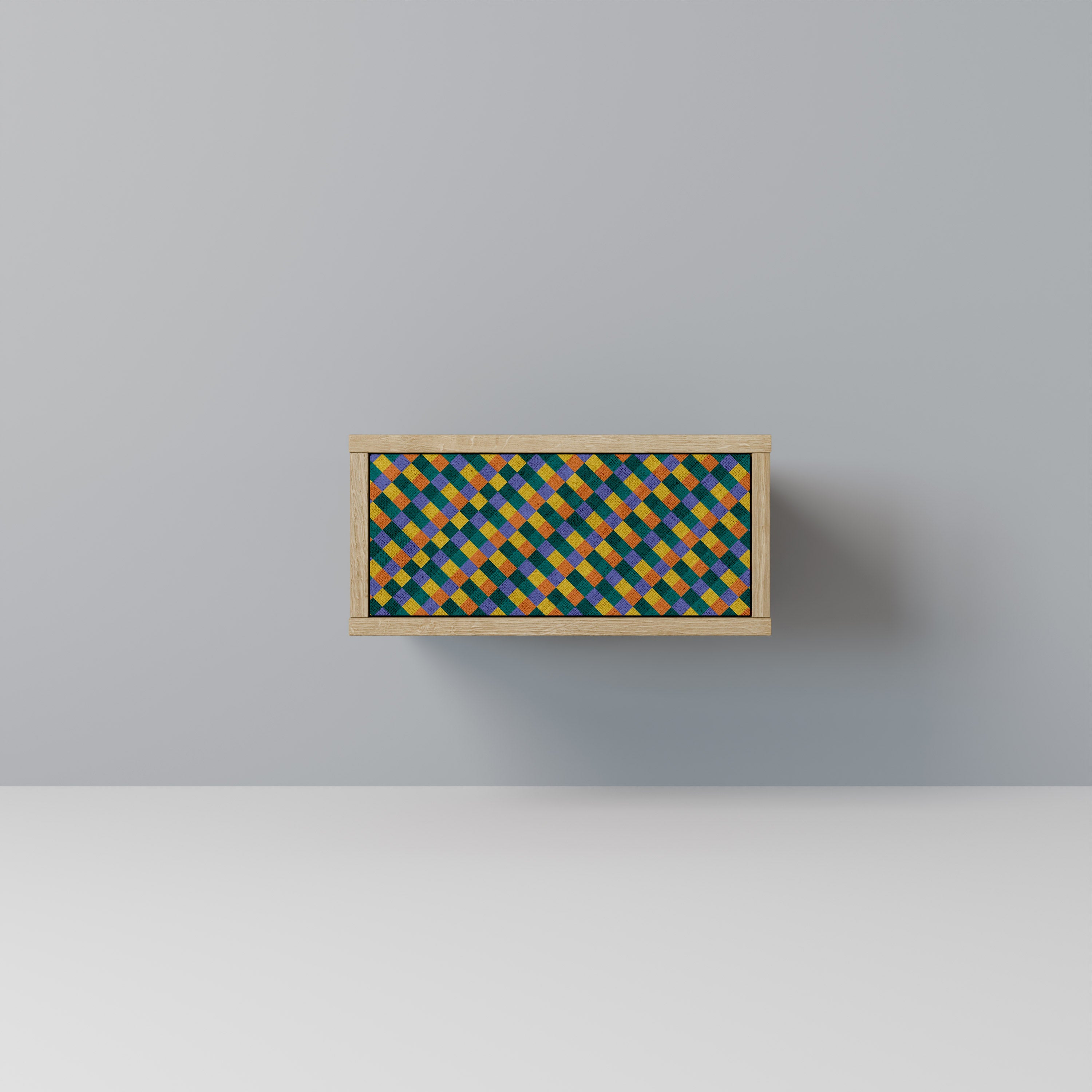 PAINTED SQUARES MIX Szafka nocna