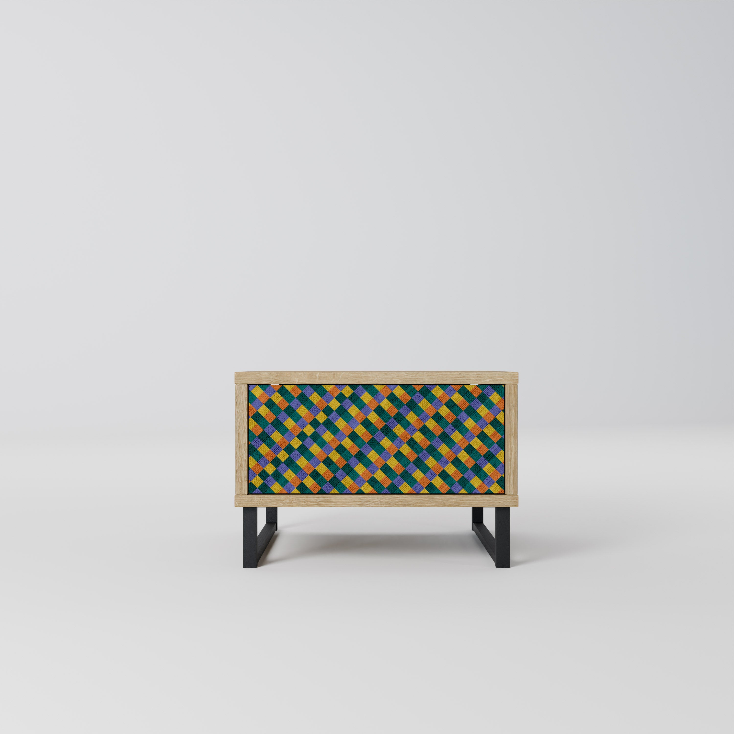 PAINTED SQUARES MIX Szafka nocna