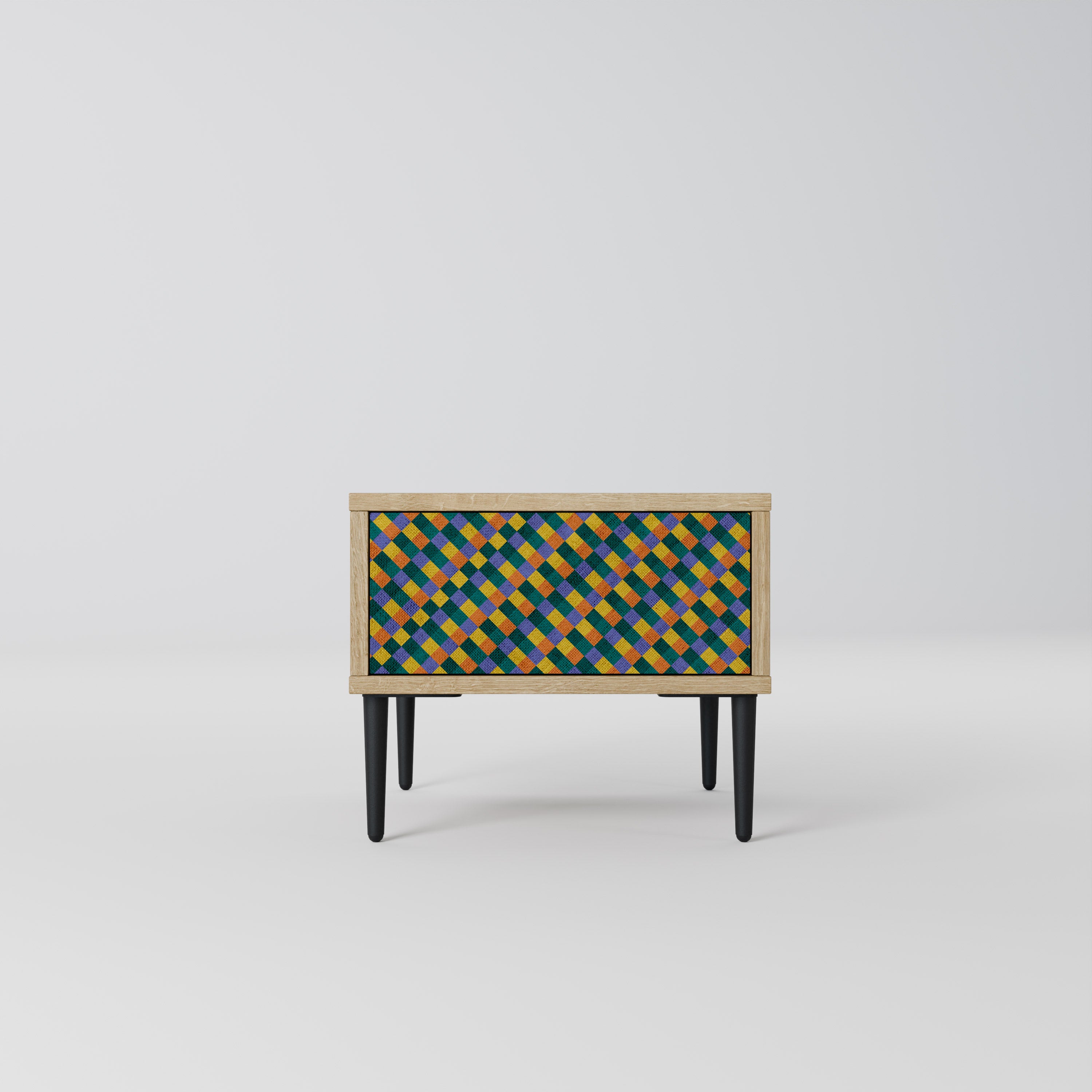 PAINTED SQUARES MIX Szafka nocna