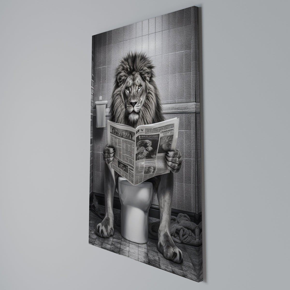 ROAR PRESS REVIEW Pionowy obraz na płótnie