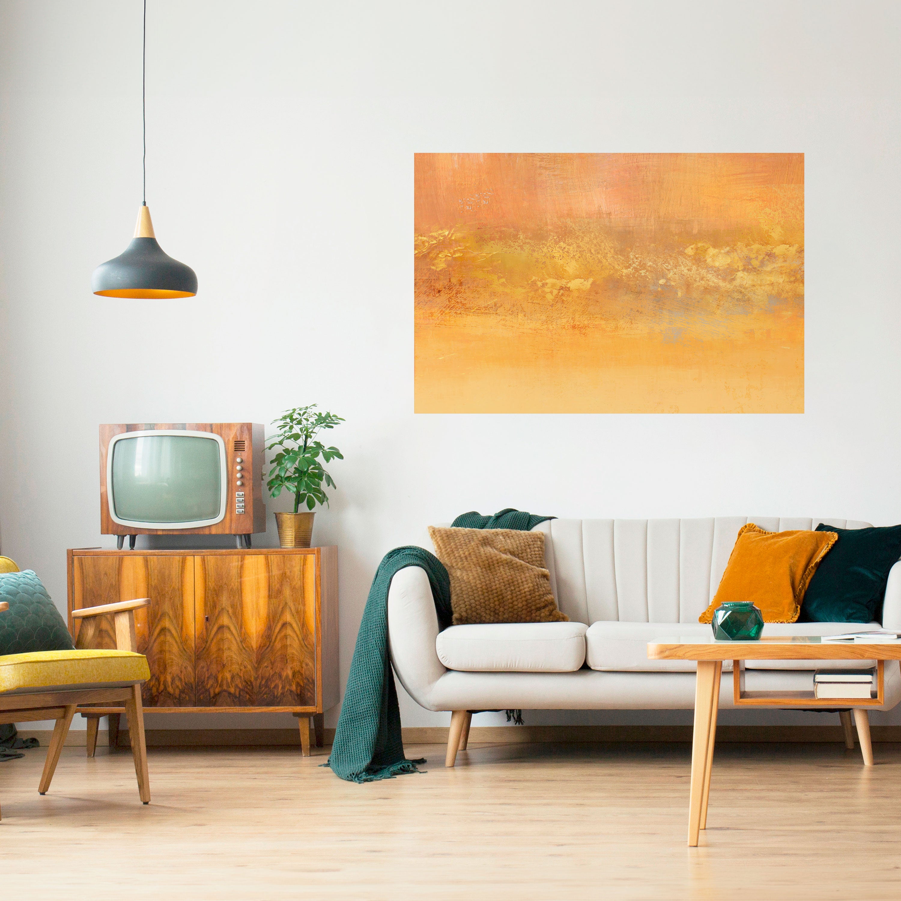 ORANGE IMPRESSION Naklejka/Plakat poziomy