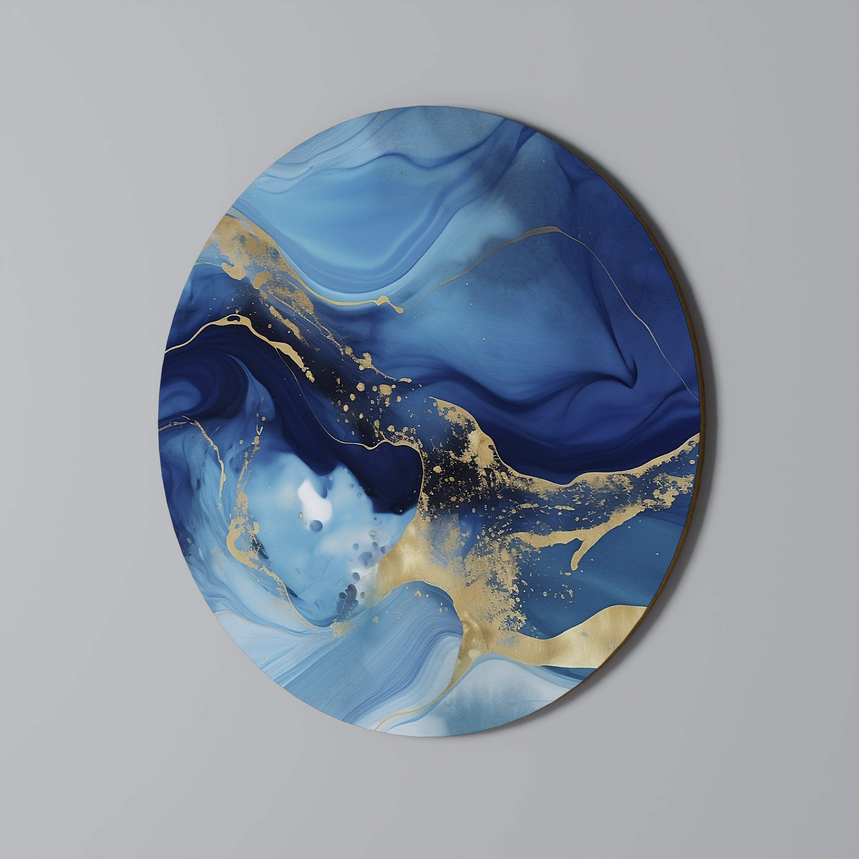 AZURE DREAMSCAPE Obraz okrągły