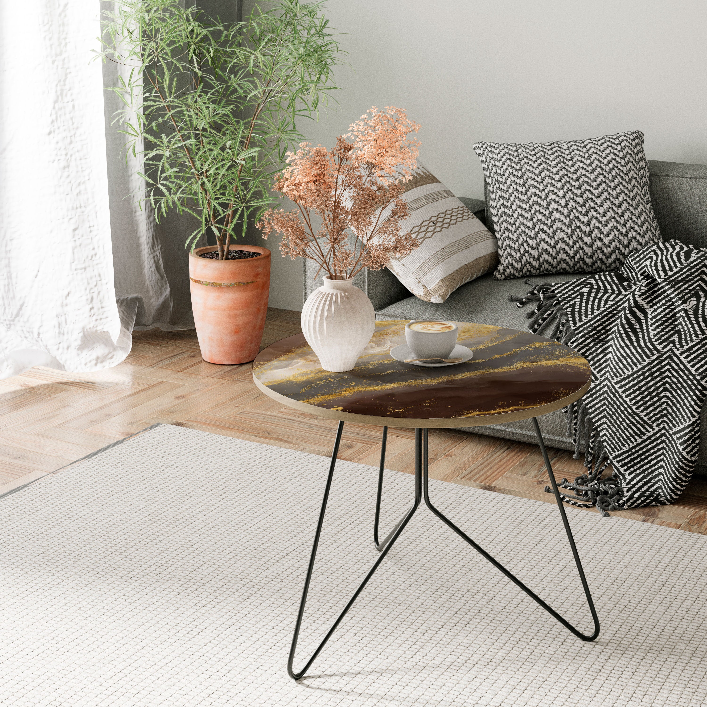 MARBLE MIRAGE Stolik kawowy duży