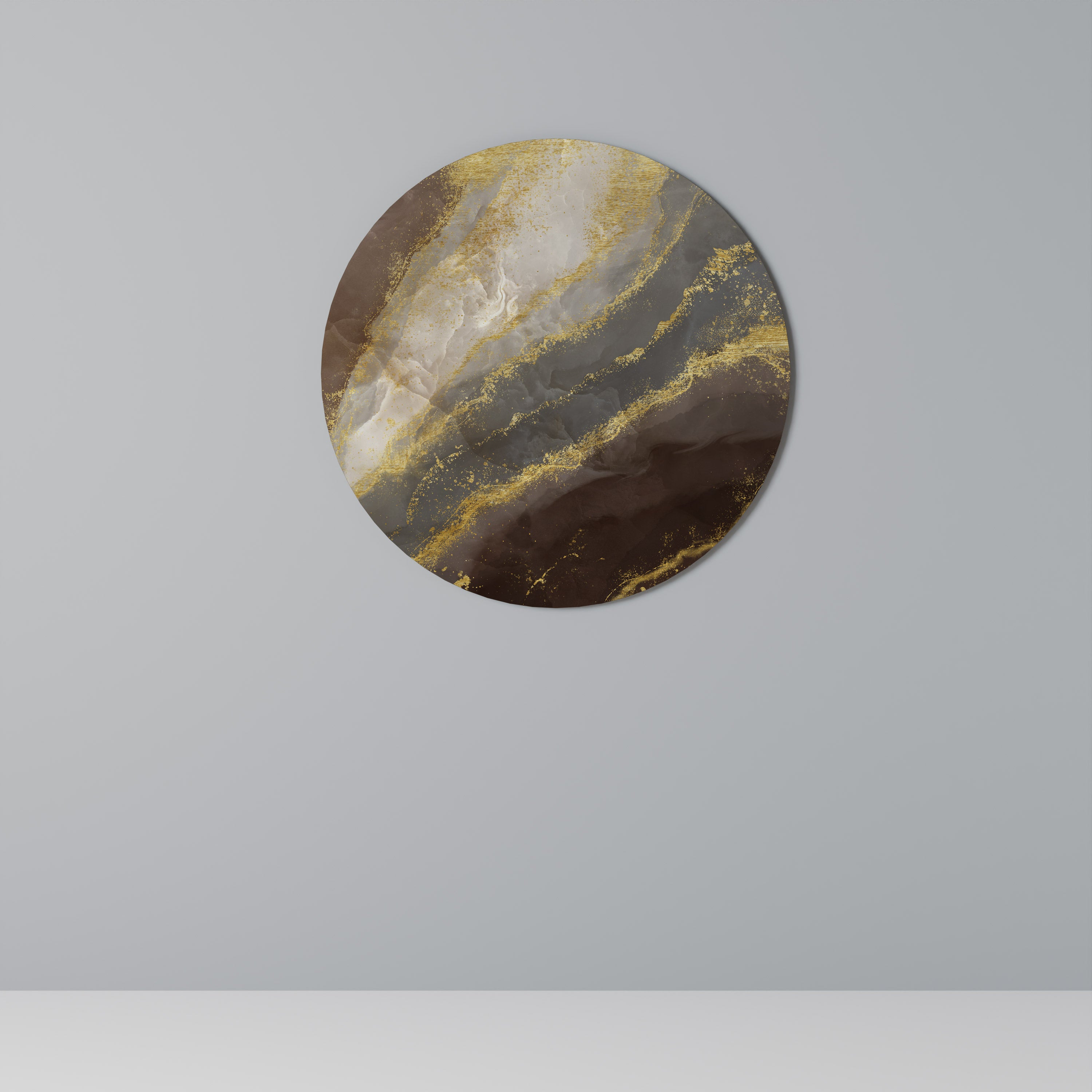 MARBLE MIRAGE Obraz okrągły