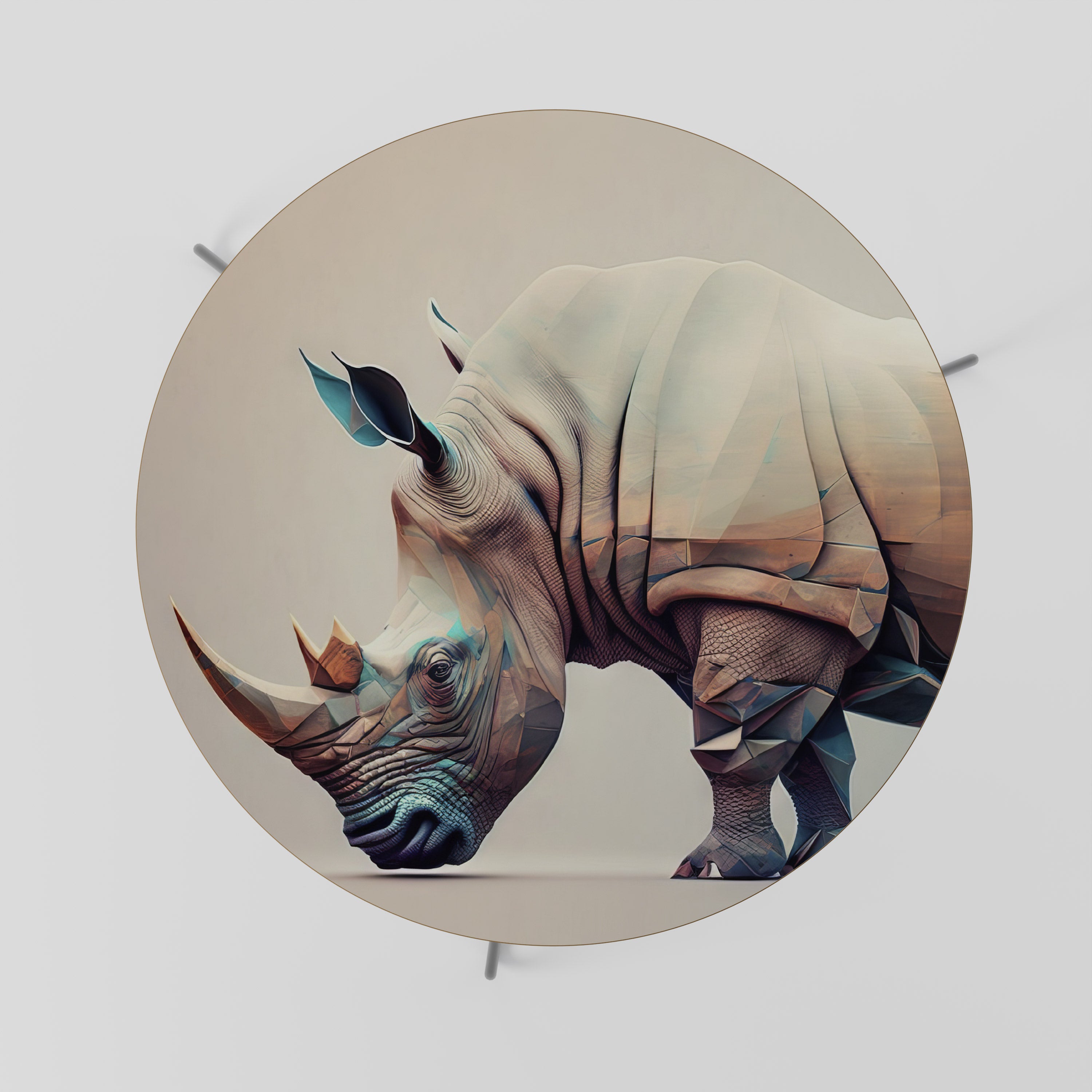 FUTURISTIC RHINO Stolik kawowy duży
