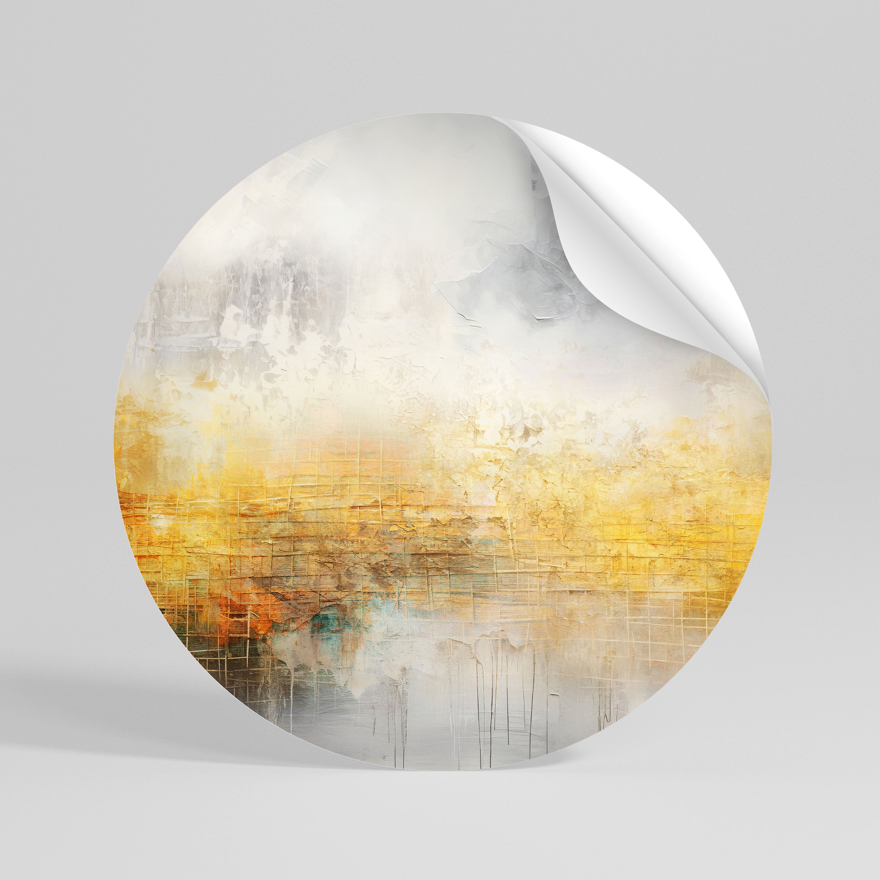 IMPRESSIONAL DAWN Naklejka okrągła