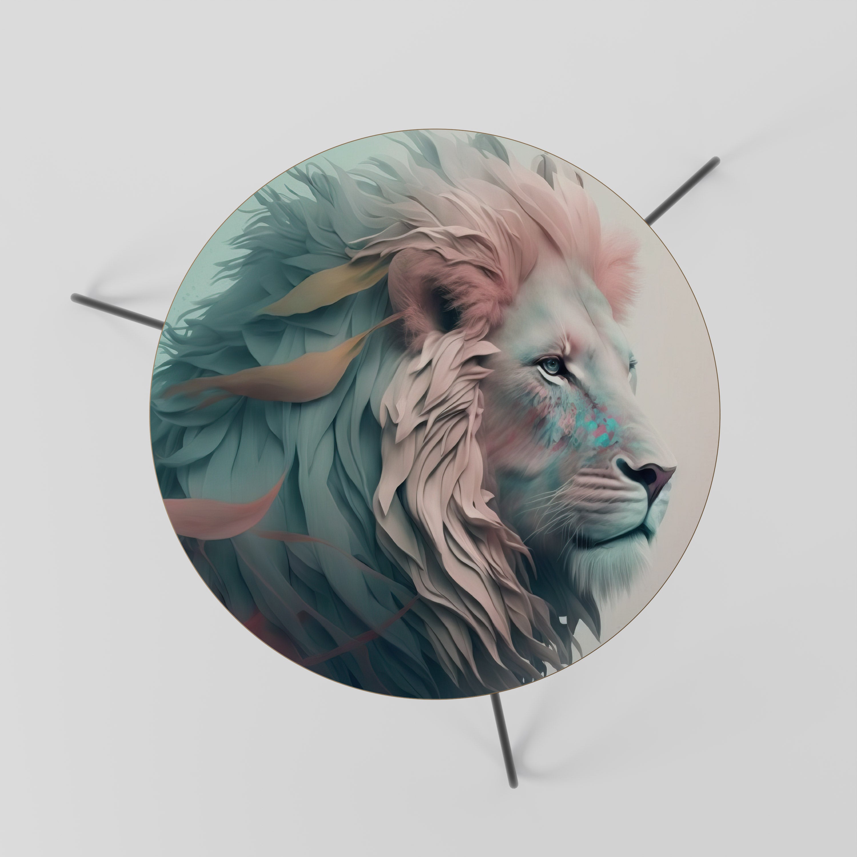 LUMINOUS LION MAJESTY Stolik kawowy mały
